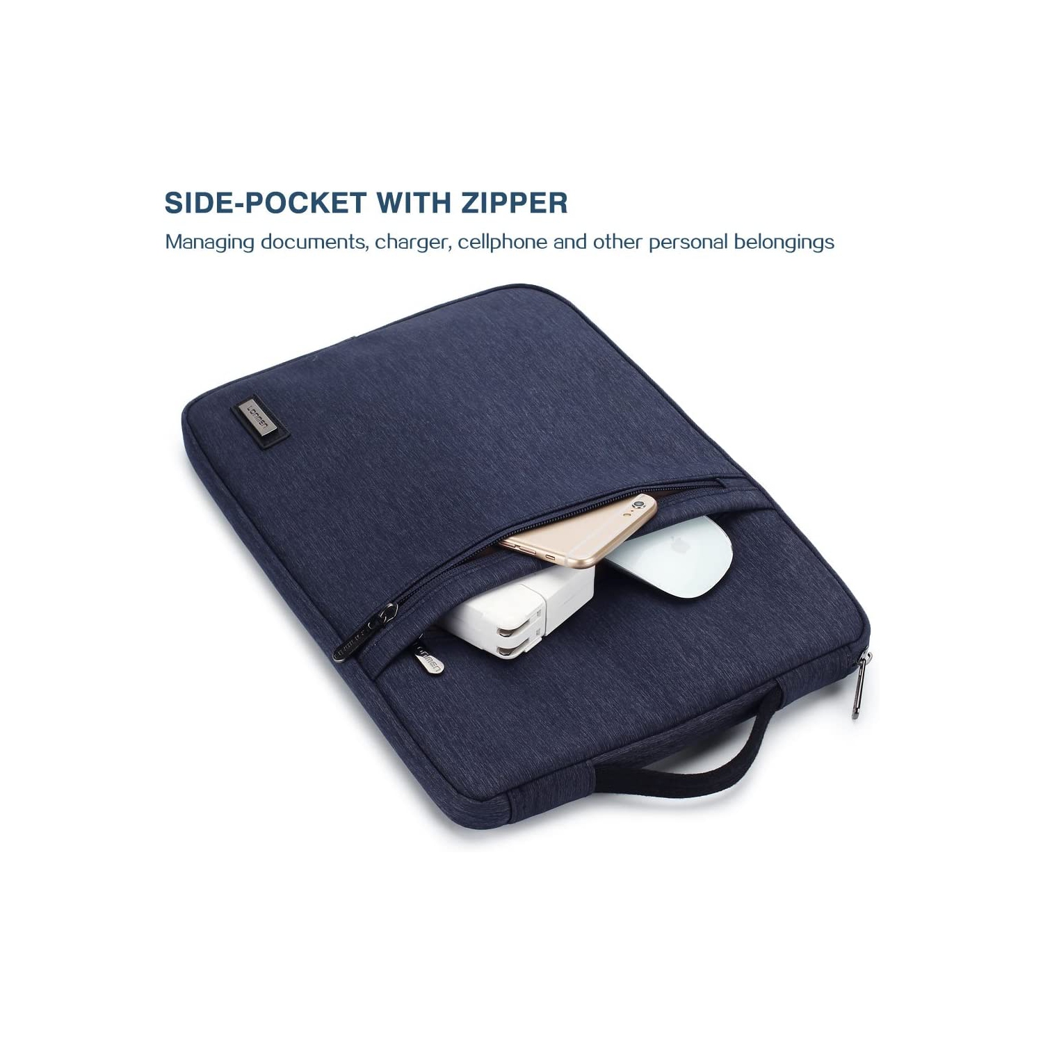 Housse pour portable de 10.1 po housse résistante à l’eau pour sac de transport pour tablette iPad Pro de 10.5 po/iPad de 9.7 po