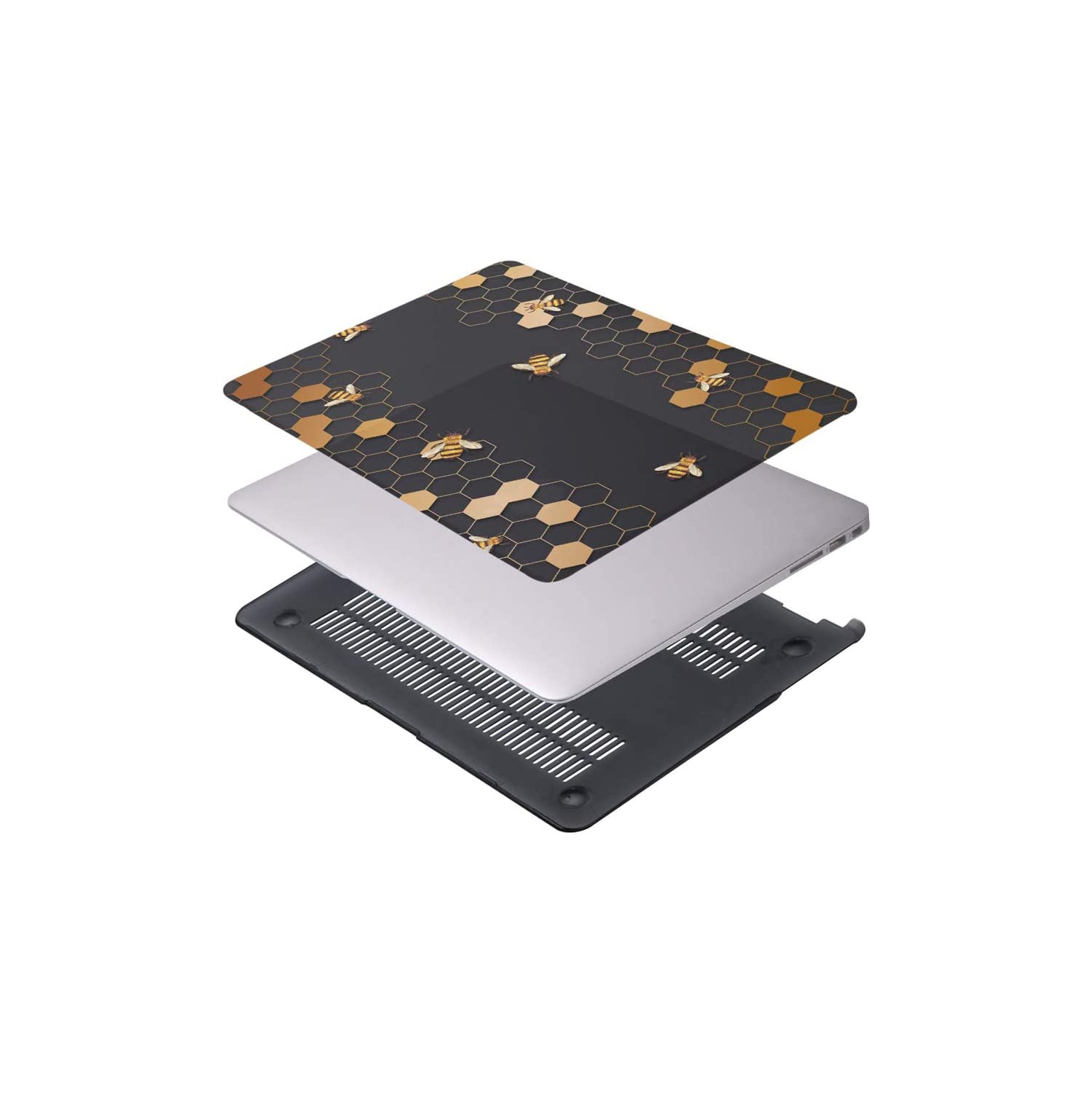 MacBook Air 13 inch Case 2020 2019 2018 Release A2337 M1/A2179/A1932, Plastic Hard Shell Case and Keyboard Cover