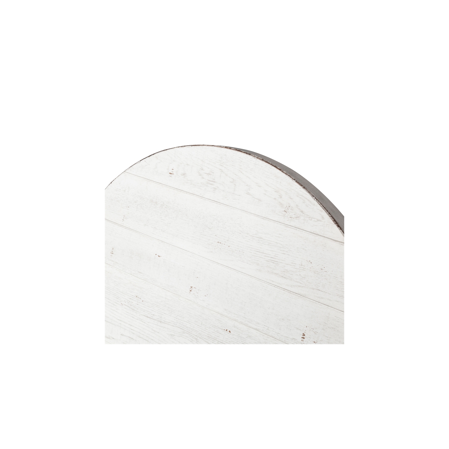 Liberty Furniture – Table basse ronde moderne de style champêtre à pieds cannellés