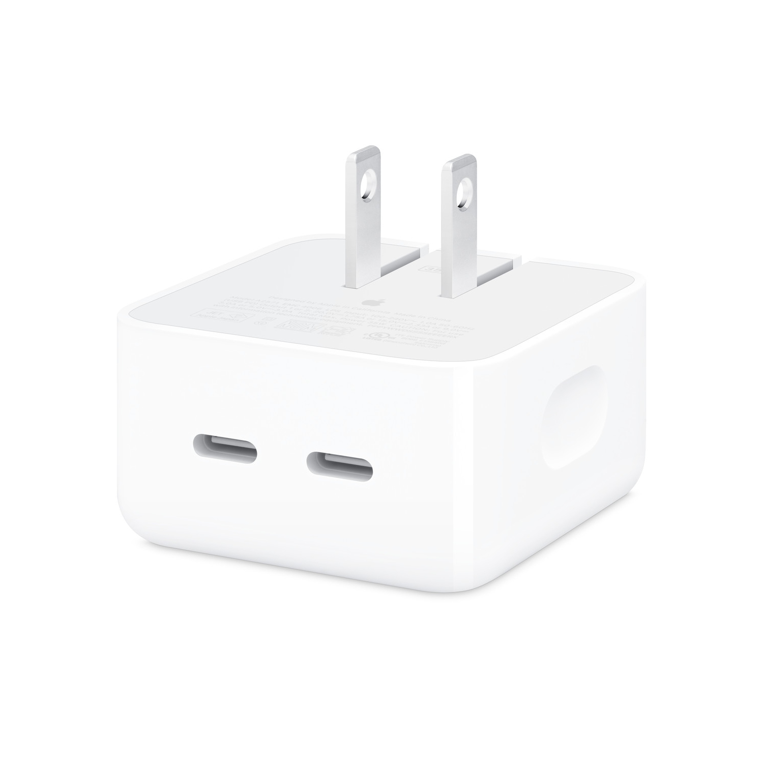 |GA| Adaptateur d’alimentation| 35 W - deux ports USB-C| Adaptateur d’alimentation compact - compatible avec les téléphones d’Apple, de Samsung, de