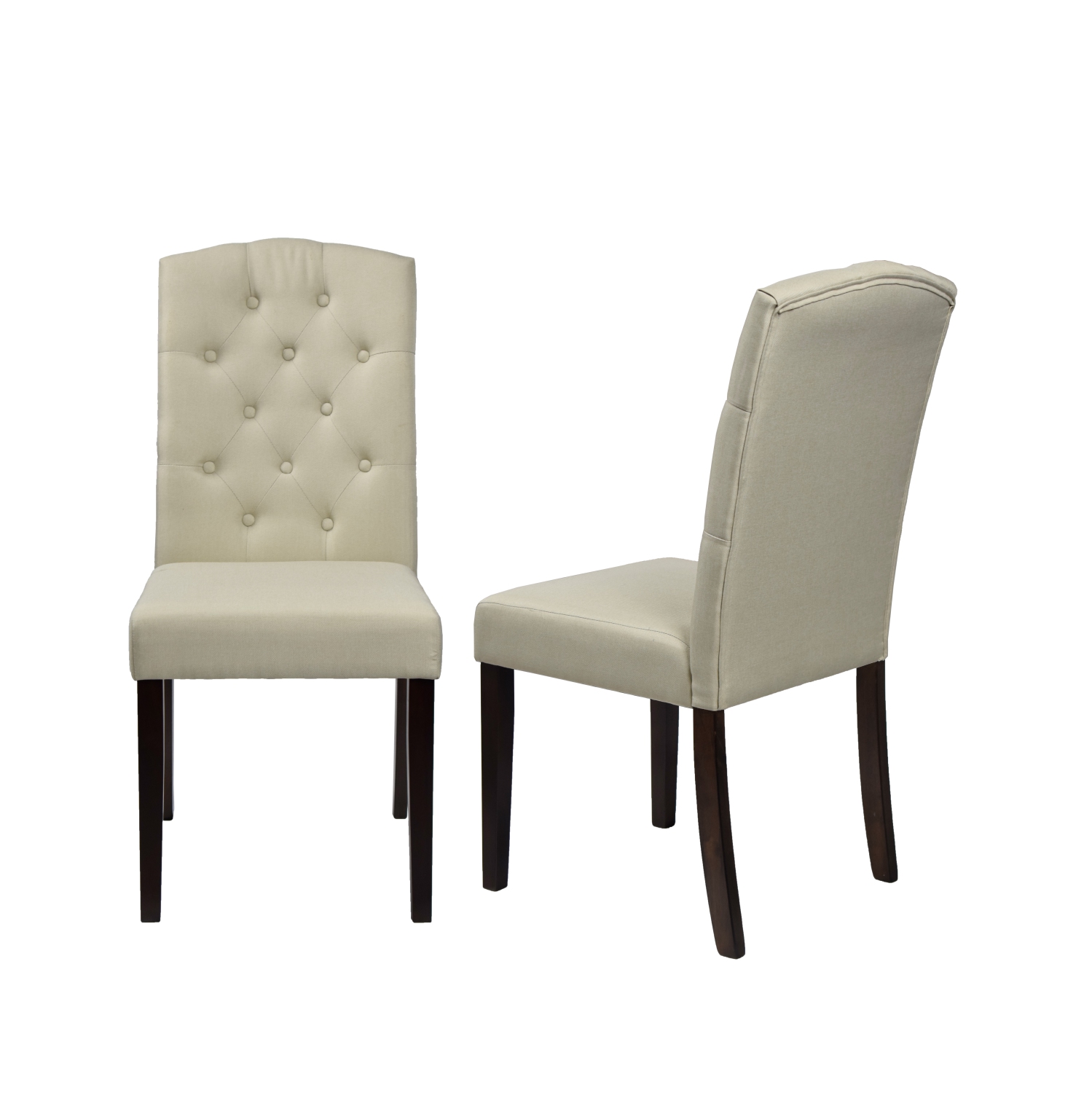 Ingrid 7Pc Solid Wood Dining Set - Beige