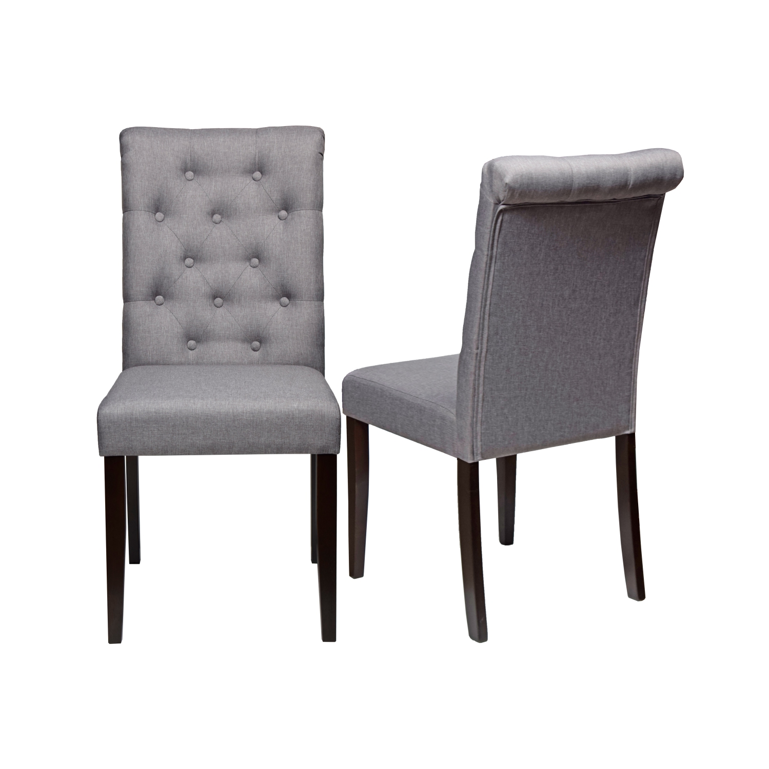 Roxy 7Pc Solid Wood Dining Set - Light Grey