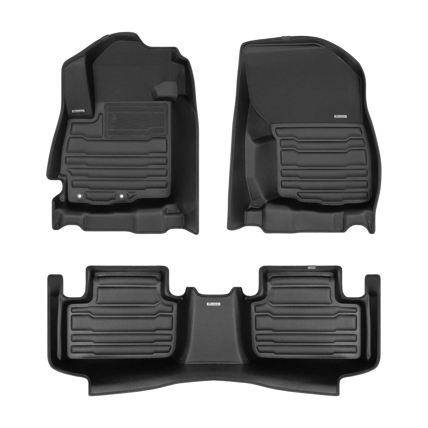 TuxMat - Pour les modèles Mitsubishi RVR 2011-2026 - Tapis de voiture personnalisés - Couverture maximale, toutes saisons, mesurée au laser - Cet