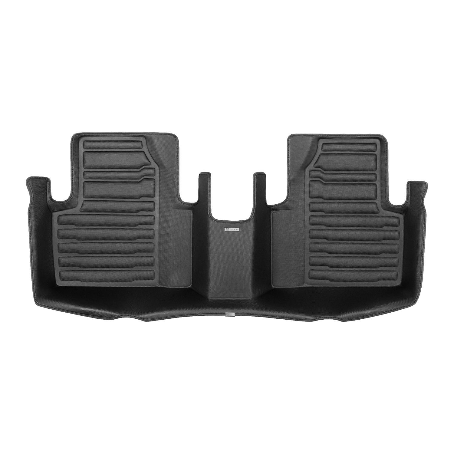 TuxMat - For Polestar 2 2020-2026 Models - Custom Car Mats - Maximum Coverage, All Weather, Laser Measured - This Full Set Includes 1st and 2nd Rows