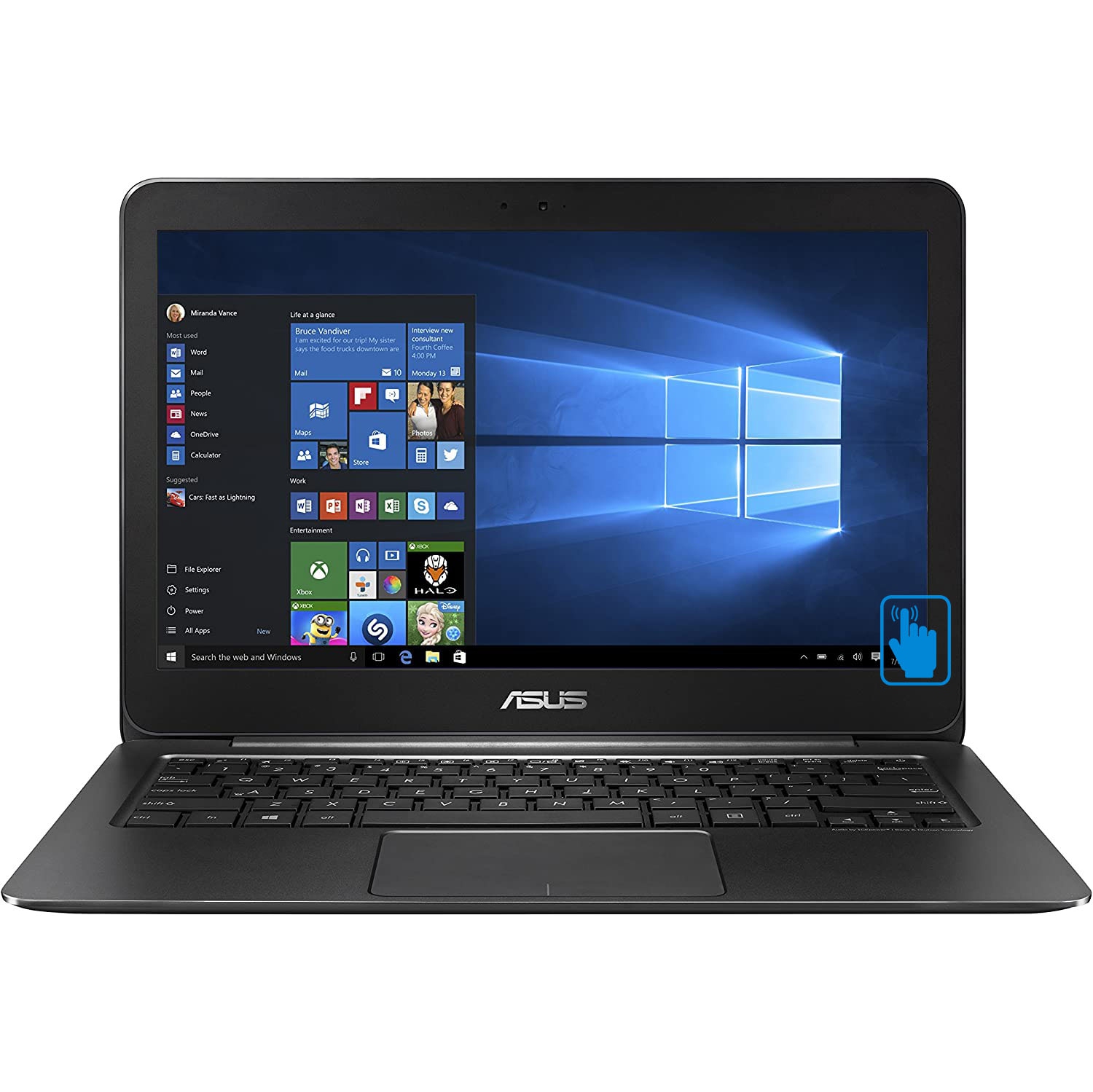 Custom ASUS ZenBook Signature Edition Laptop (Intel M3-6Y30, 8GB RAM, 256GB m.2 SATA SSD, Intel HD 515, 13.3" Win 10 Pro)