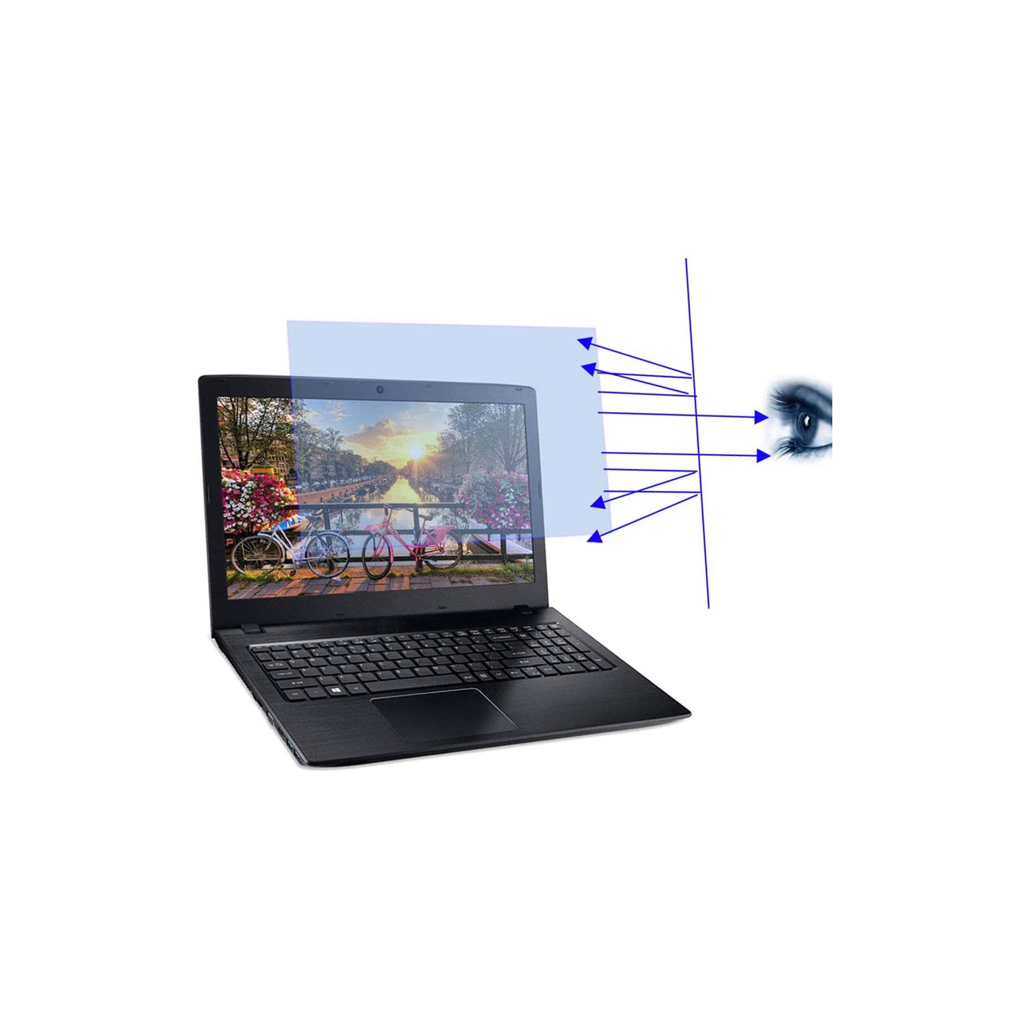 Anti-Blue Light Screen Protector for Laptop | 13.3 Inch