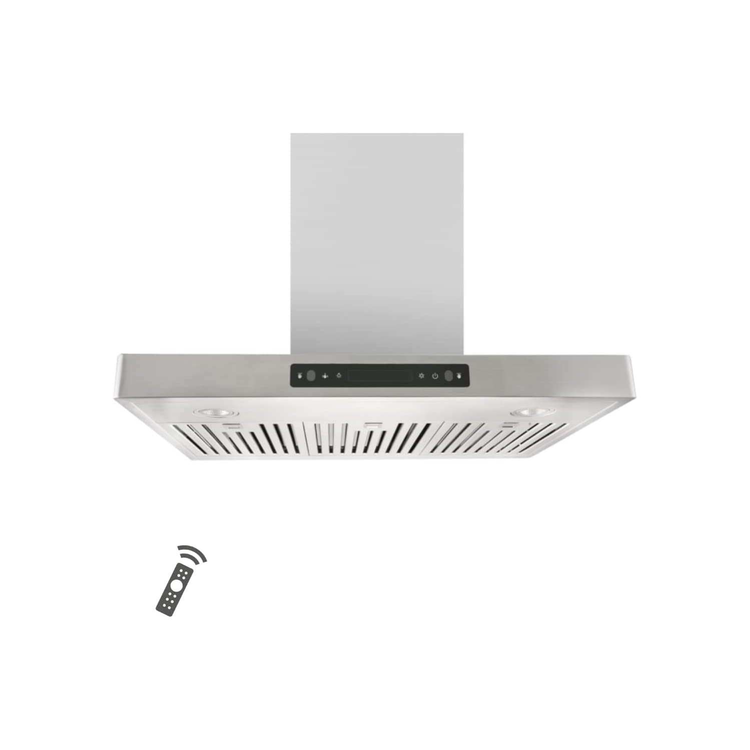 VESTA T Shape 800CFM Powerful 30'' Stainless Steel Wall Mounted Range Hood With Gesture Control And Remote Control