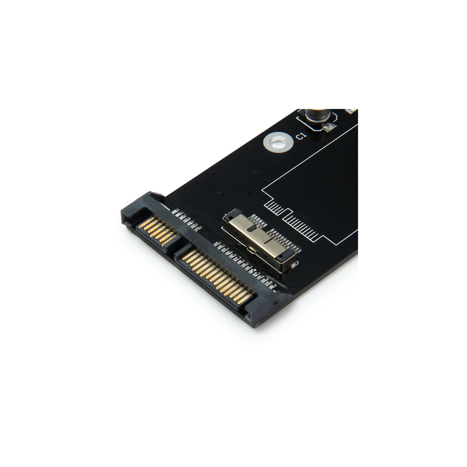 axGear 12+6 Pin SSD to SATA Converter Adapter Card For Macbook Air 2010 2011 Macbook