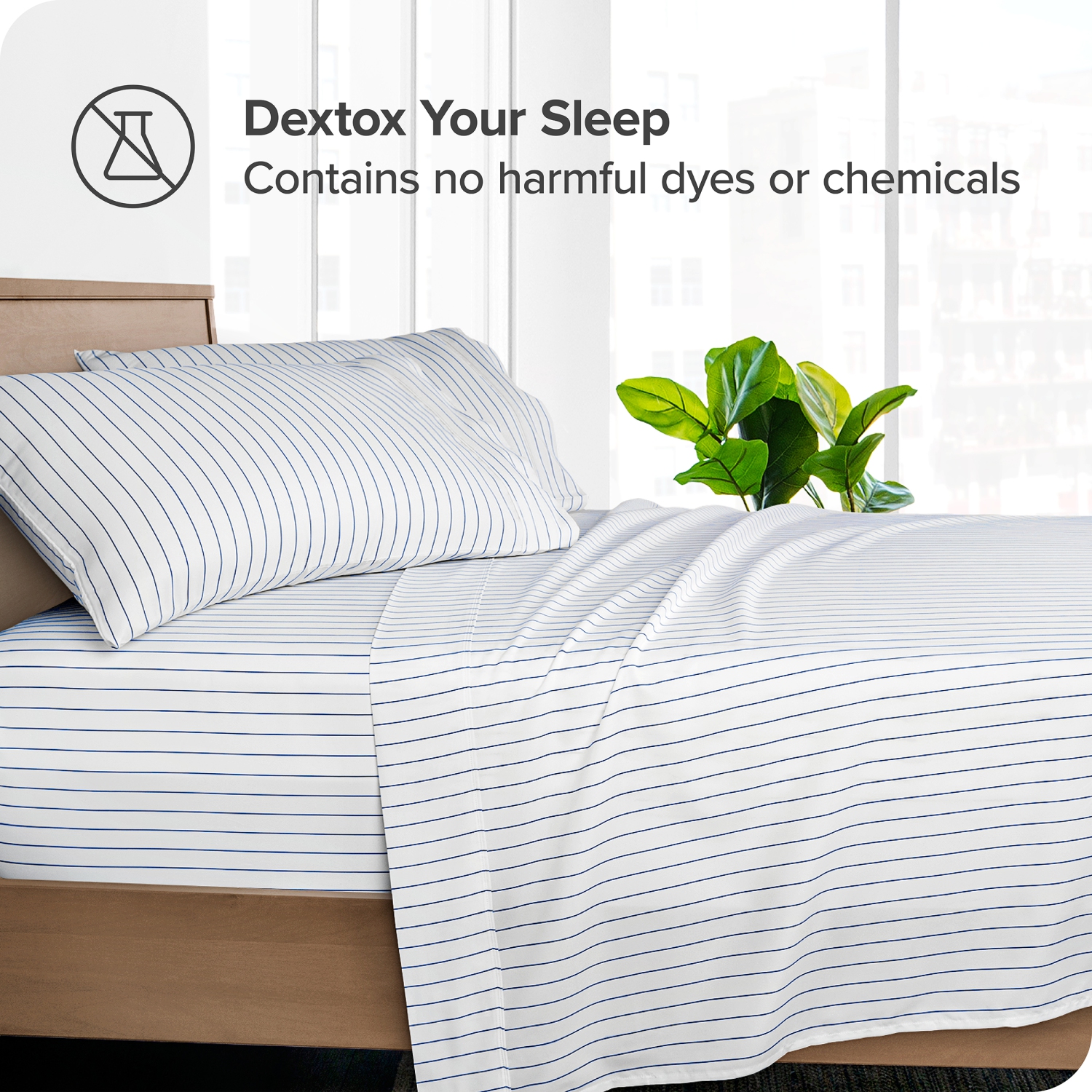 Bare Home Sheet Set - Premium 1800 Ultra-Soft Microfiber - Double Brushed - Hypoallergenic - Wrinkle Resistant