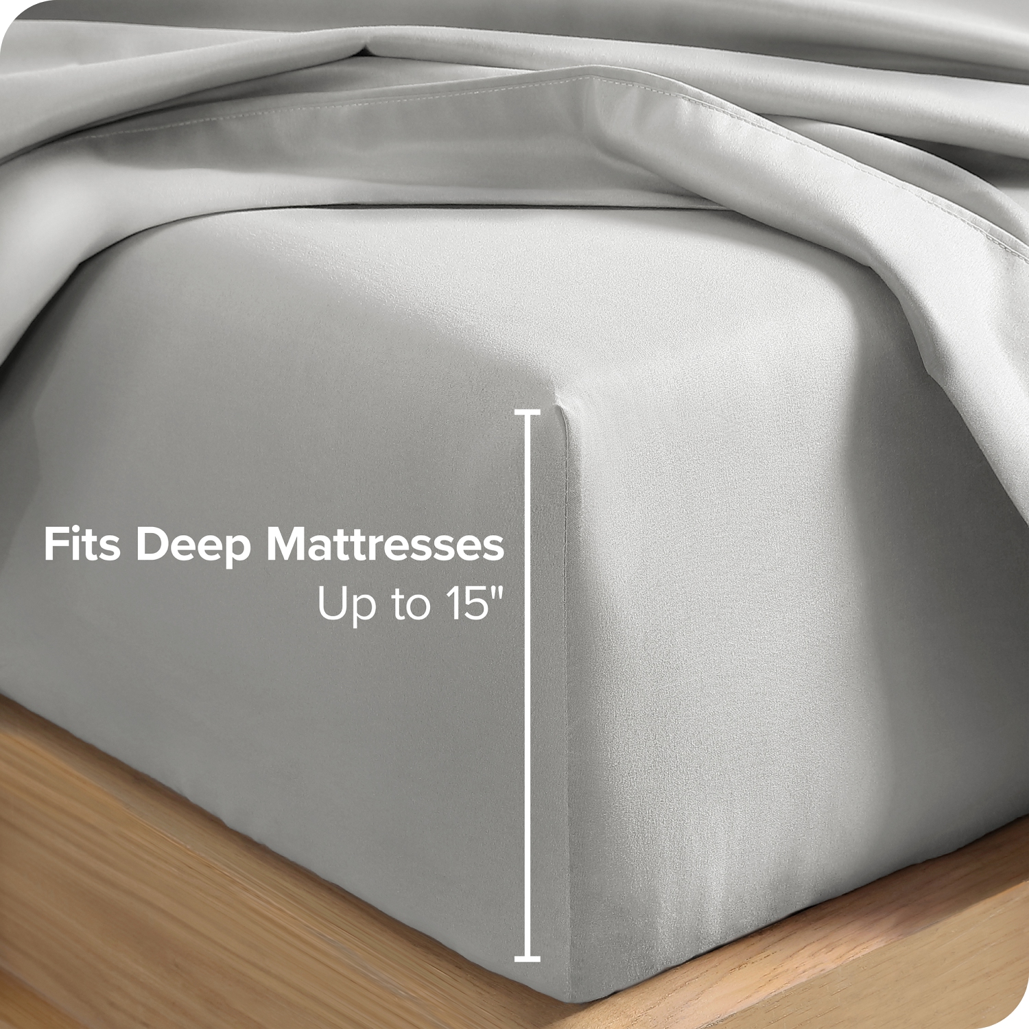 Bare Home Sheet Set - Premium 1800 Ultra-Soft Microfiber - Double Brushed - Hypoallergenic - Wrinkle Resistant