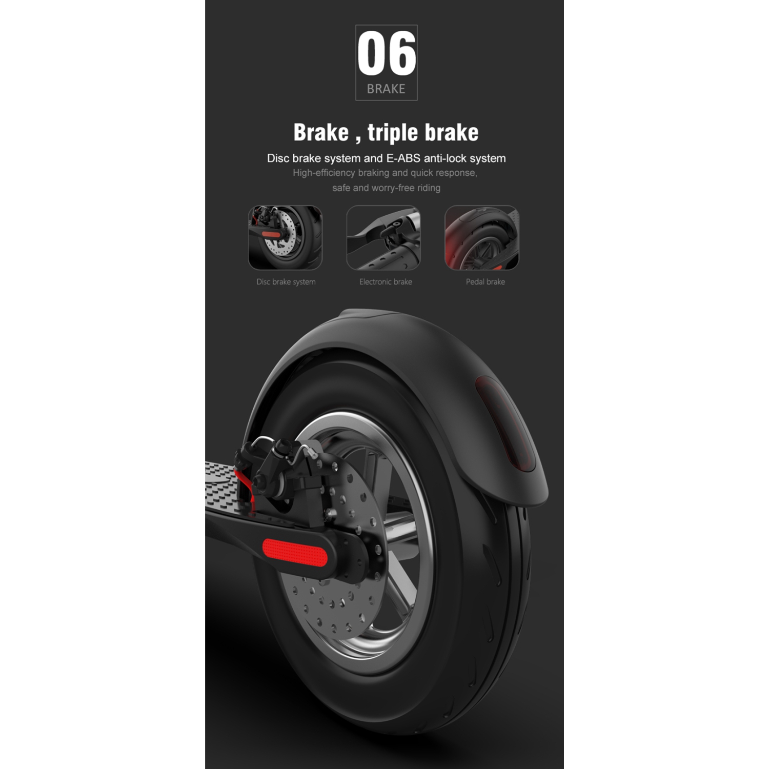 Long Range HX X8 Electric Scooter -36V 10AH Battery, 32 KM/H Top Speed Battery Removable & Replaceable - Dual Battery Version