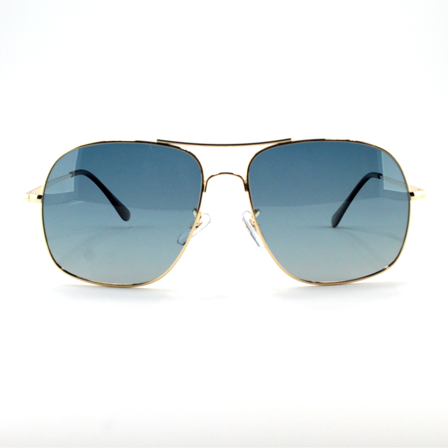 Shades X Polarized Sunglasses | Model 2003 | Gold-Blue