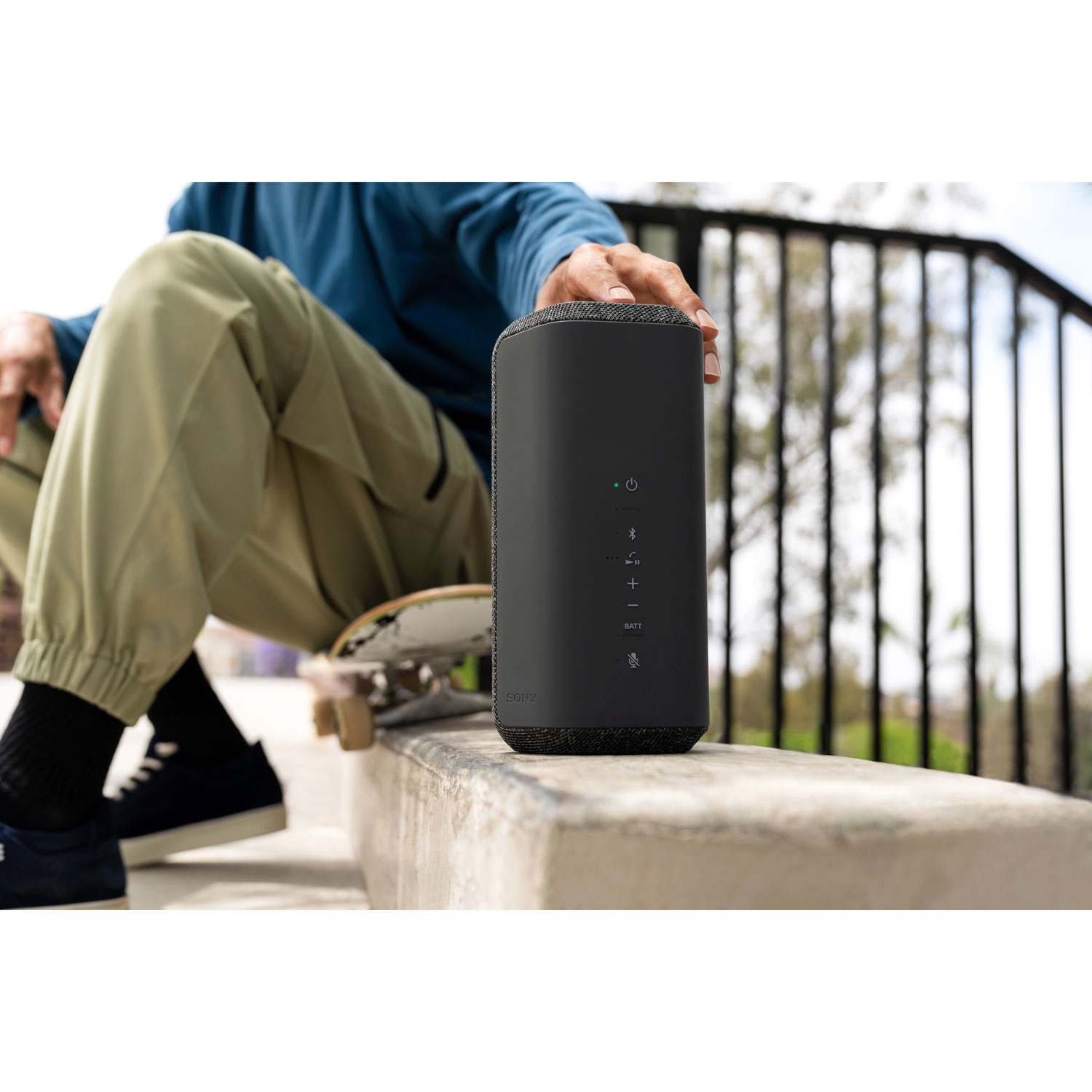 Sony SRS-XE300 Waterproof Bluetooth Wireless Speaker - Black
