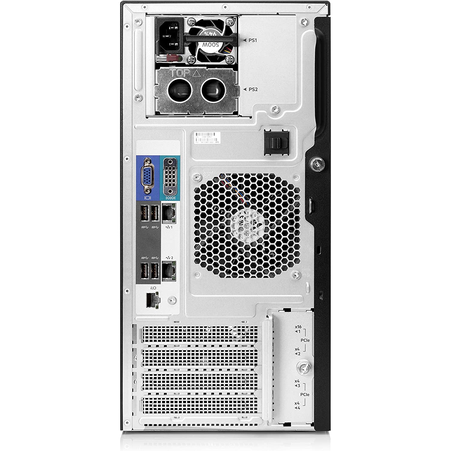 HP – serveur tour MicroServer Gen10 plus pour petites entreprises, Intel Xeon E-2224 3,4 GHz jusqu’à 3,4 GHz Turbo, mémoire vive 32 Go, stockage SSD