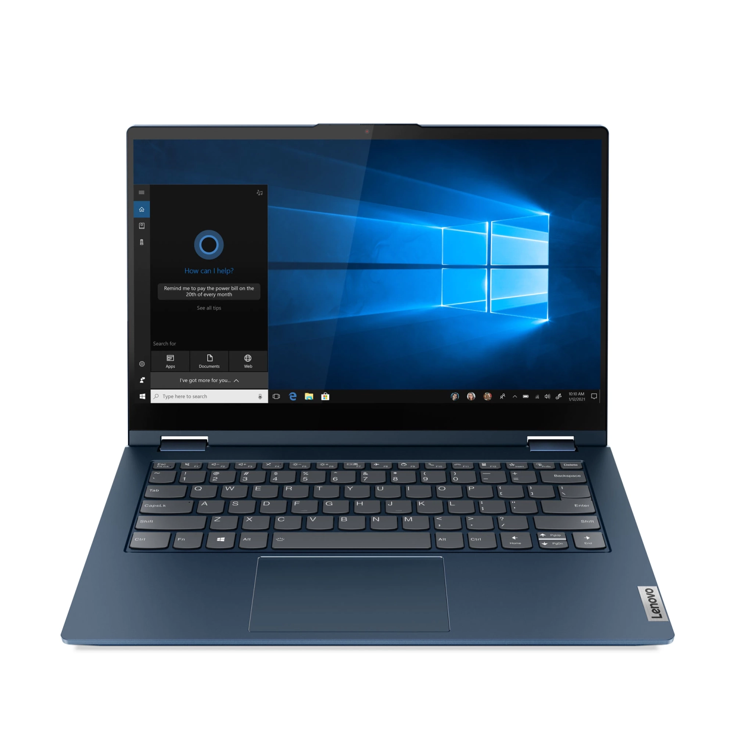Lenovo ThinkBook 14s Yoga Gen 2 Intel Laptop, 14.0" FHD IPS Touch 60Hz 60Hz, i5-1235U, Iris Xe Graphics, 16GB, 512GB