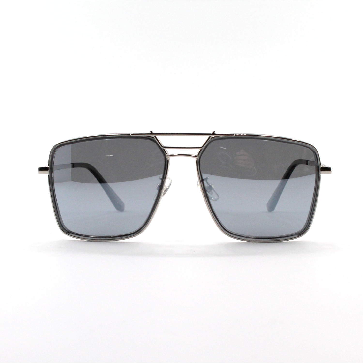 Shades X Polarized Sunglasses | Model 6192 | Silver-Grey
