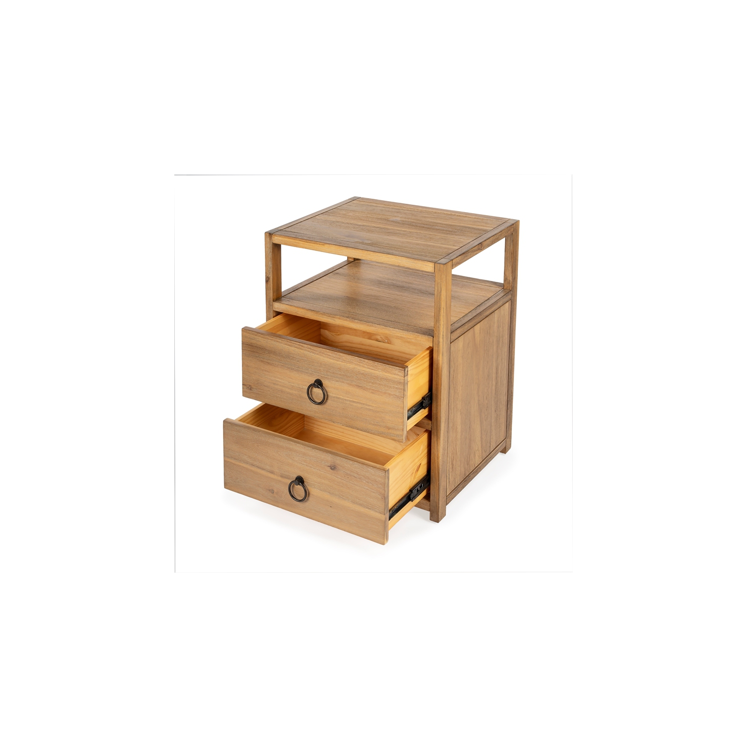 Beaumont Lane Natural Wood Nightstand