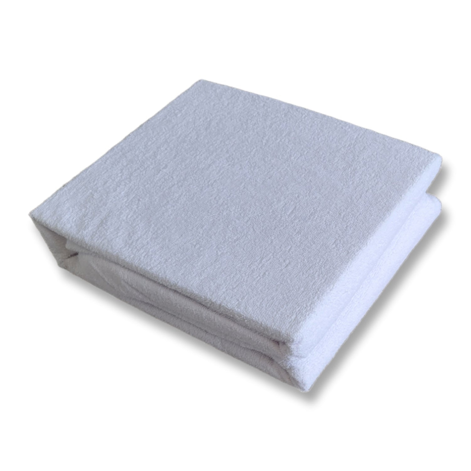 Cotton House - Health Comfort Mattress Protector, Triple Action Defense, Twin Size, White