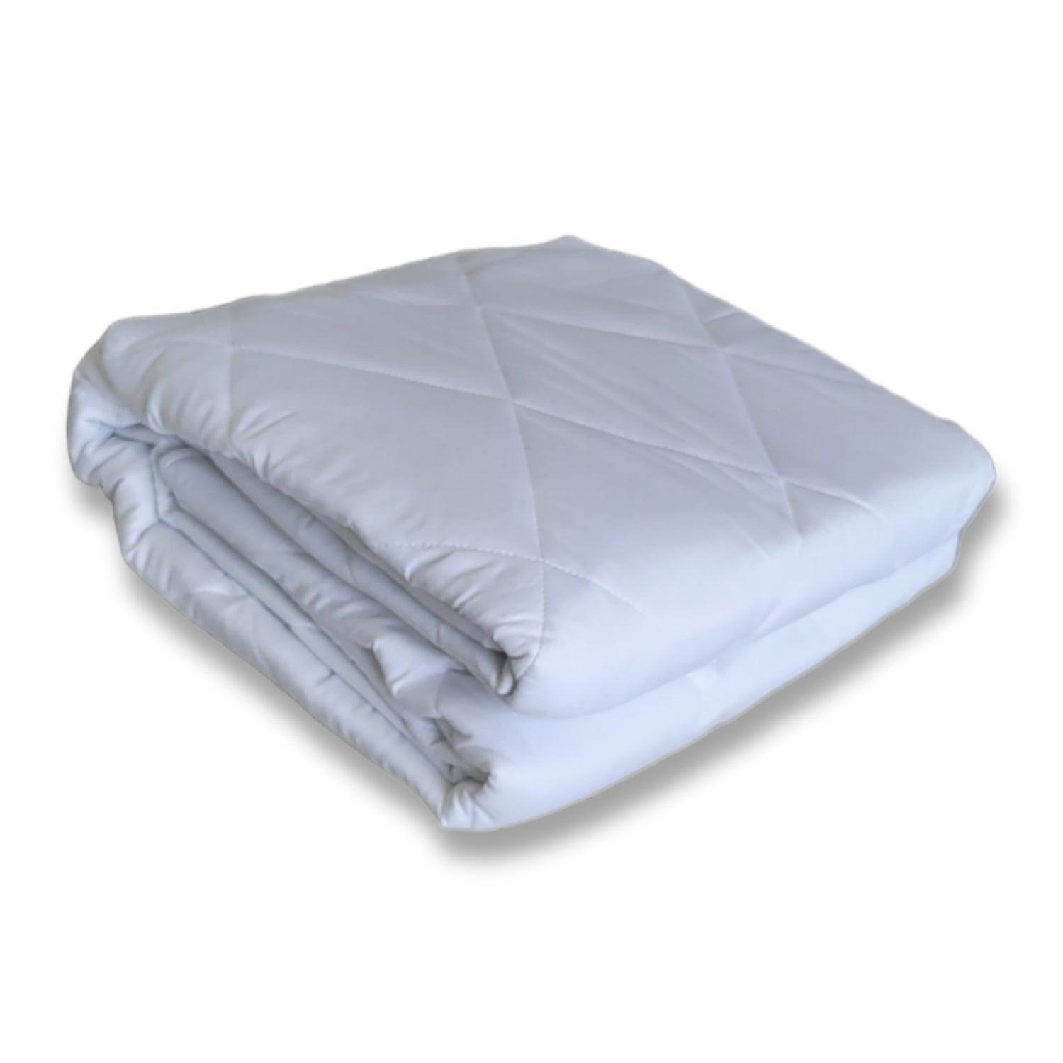 Coton House - couvre-matelas matelassé, imperméable et hypoallergénique, lit simple, blanc