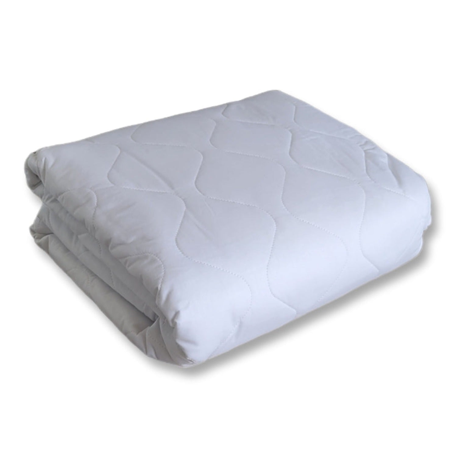 Coton House – protège-matelas piqué 100 % coton, imperméable et hypoallergénique, très grand lit, blanc