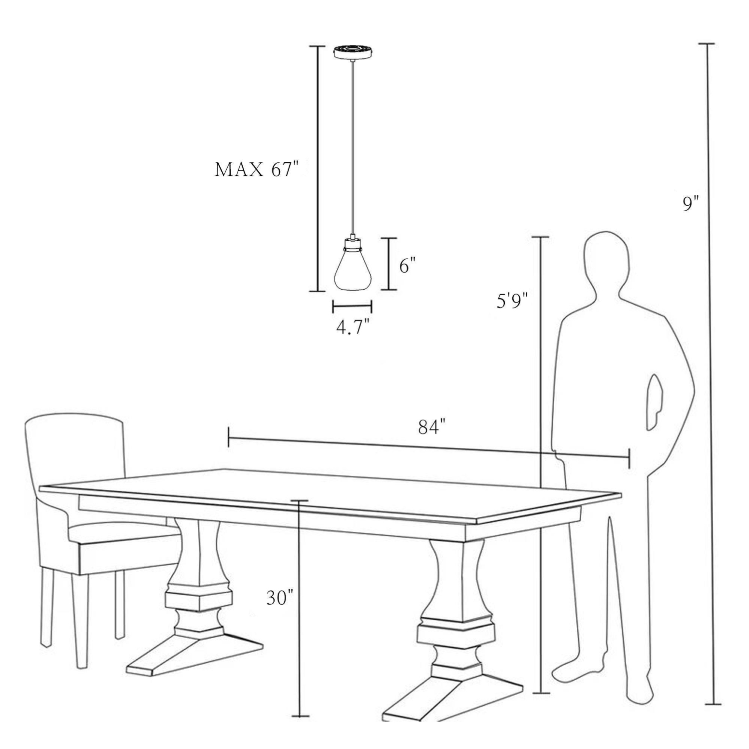 Modern Gold Kitchen Pendant Lighting, 1-Light Bell Clear Glass Hanging Ceiling Lighting for Kitchen Island