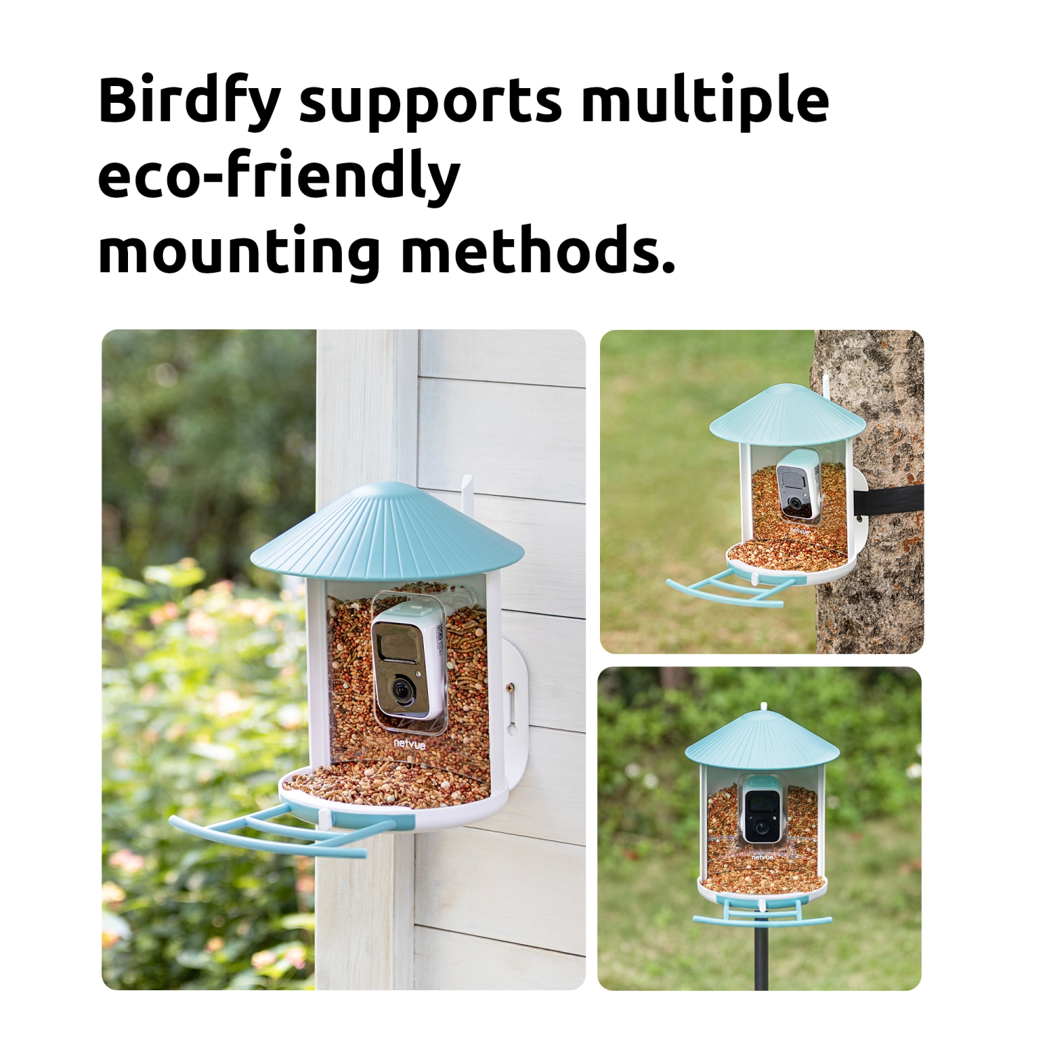 Netvue Birdfy - Smart Bird Feeder with Camera, Bird Watching