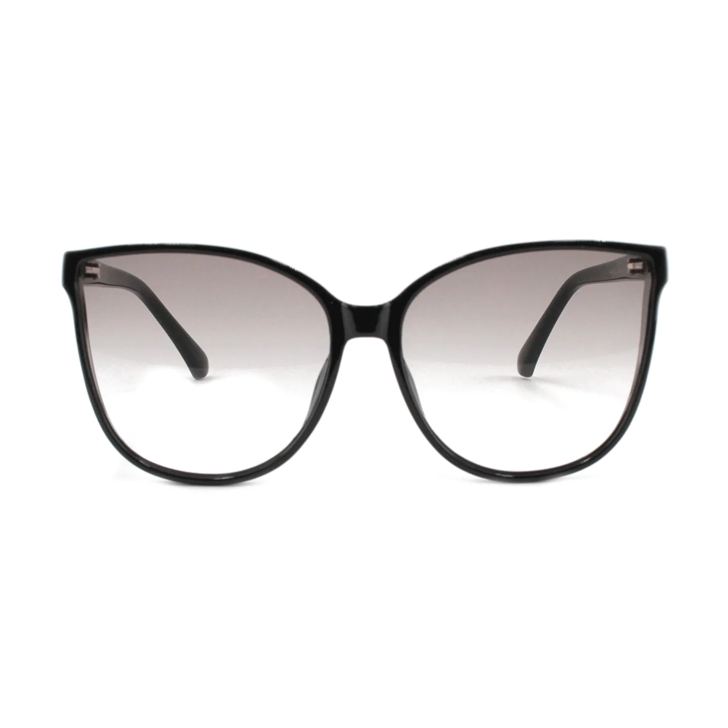 Shades X - UV Protection Sunglasses | Model 8022 | Black Frame - Brown Gradient Lens