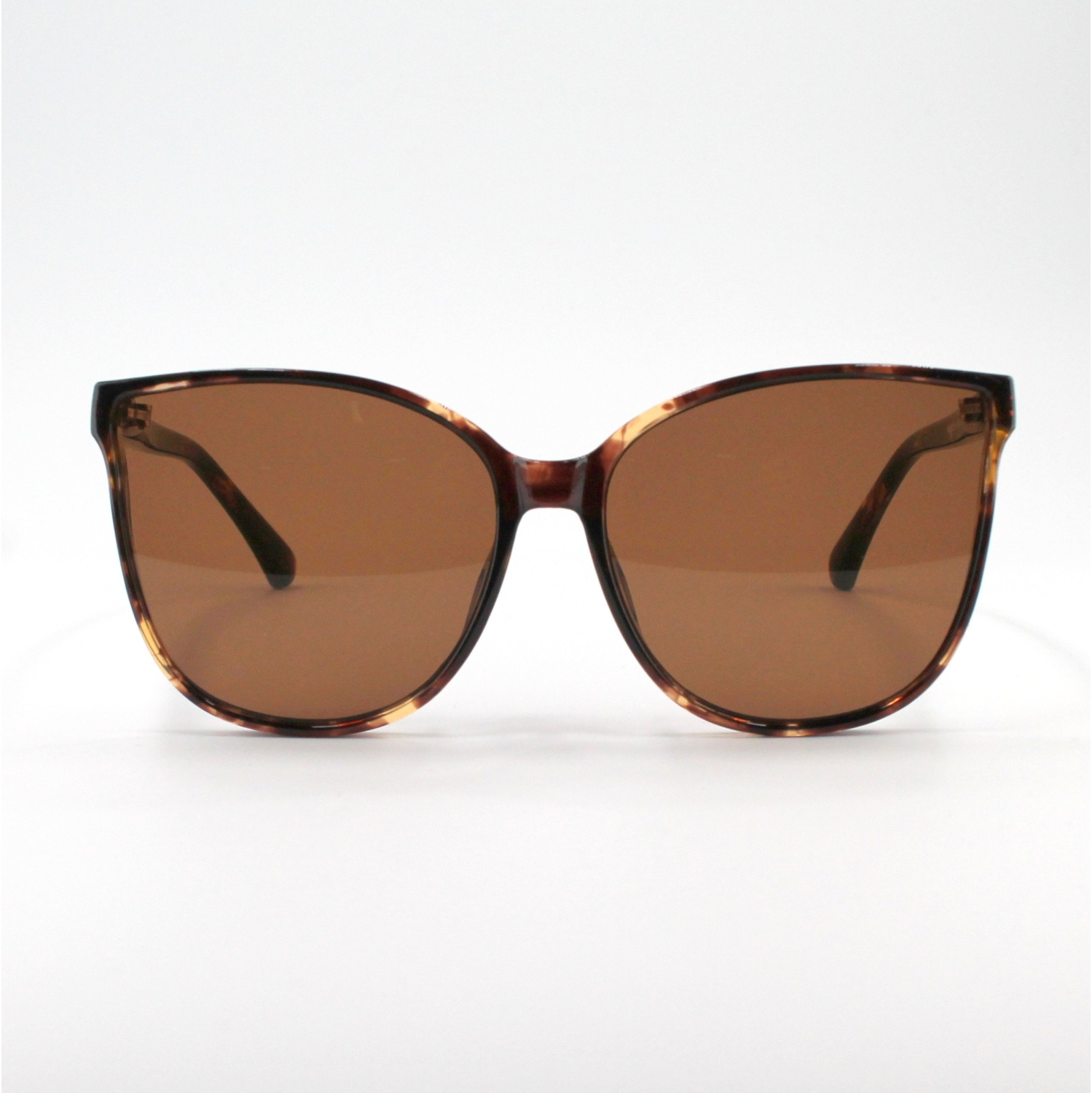 Shades X - UV Protection Sunglasses | Model 8022 | Demi Brown Frame - Brown Lens