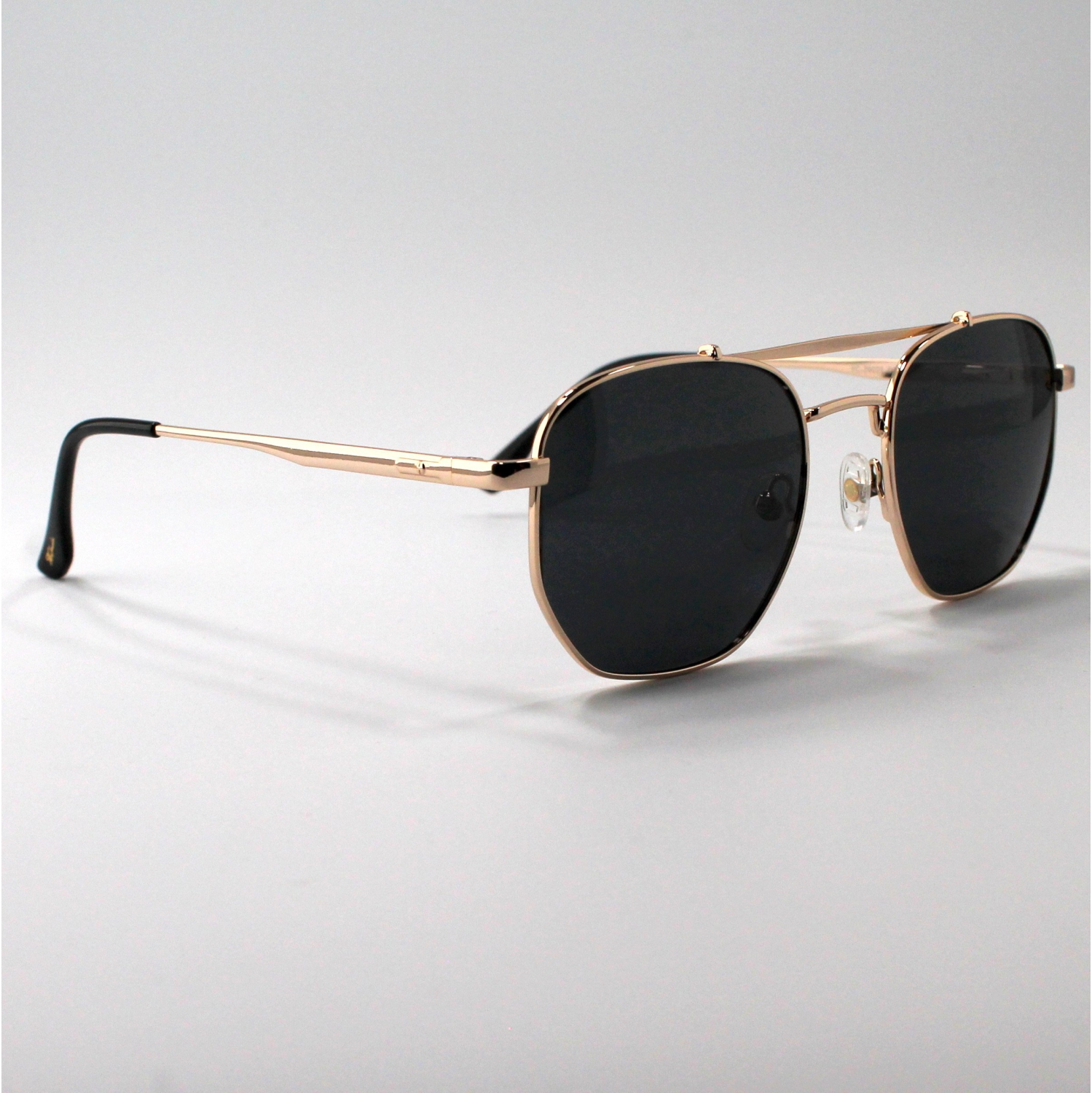 Lunettes de soleil polarisées Shades x | modèle 29025 | monture dorée – verres gris