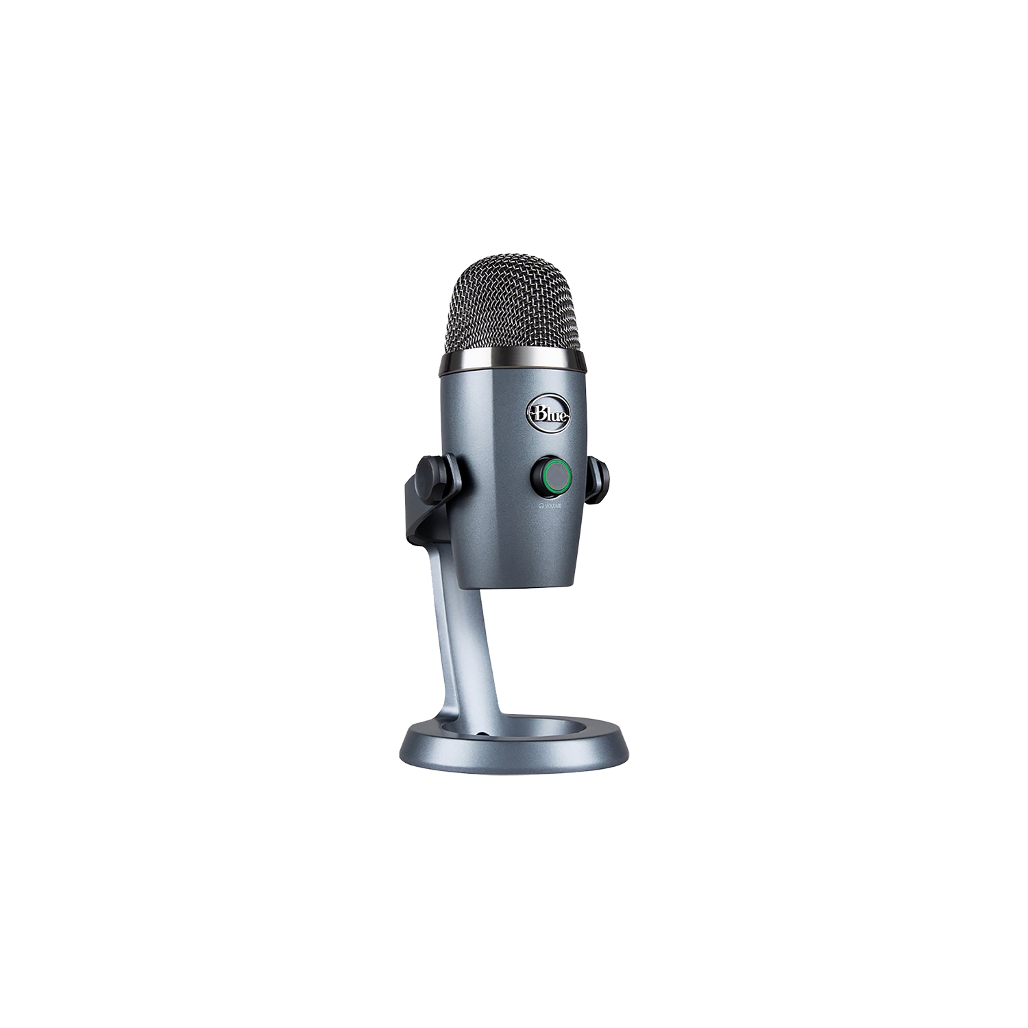 Logitech Blue Yeti Nano USB Premium Microphone for podcasting, game streaming, calls and VoiceOver work (988-000088) - Gray - Brand New