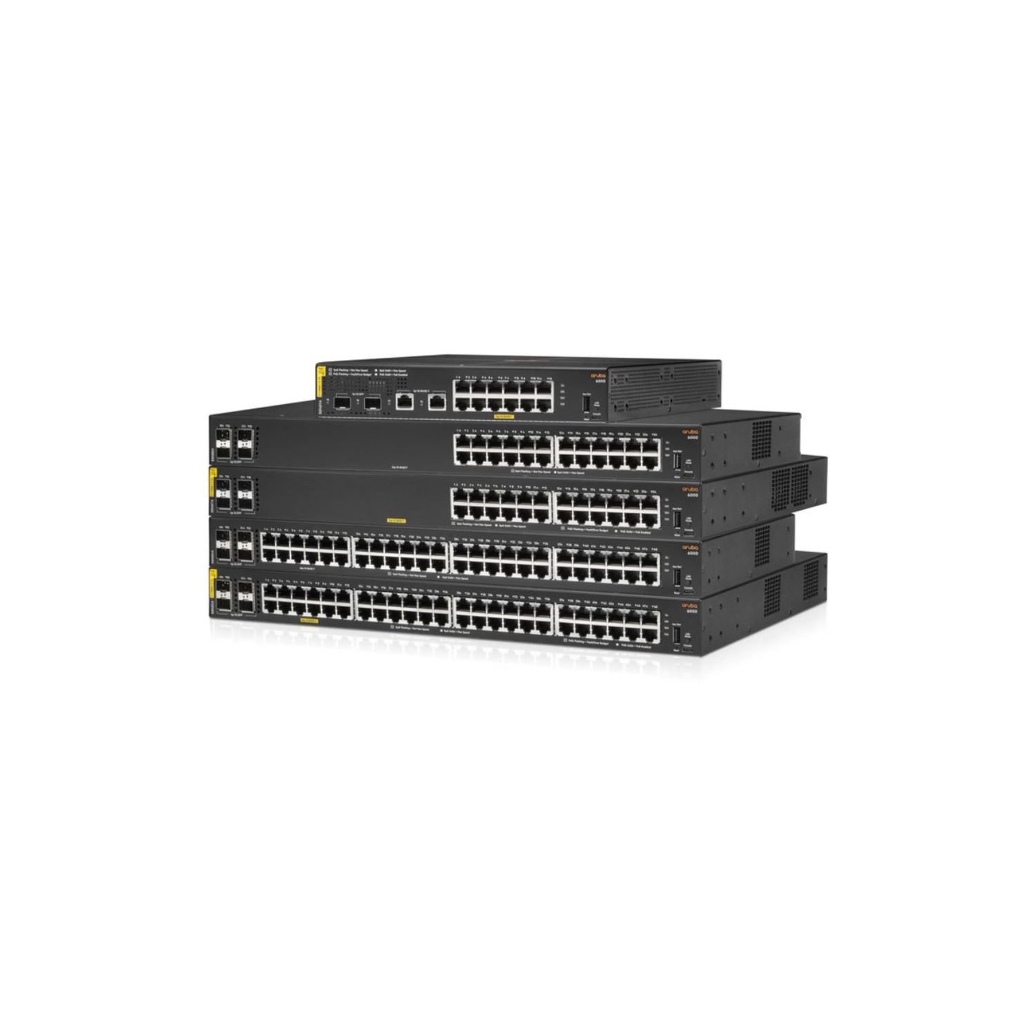 Aruba CX 6000 48G 48-Port Gigabit Managed Network Switch with SFP(R8N86A)