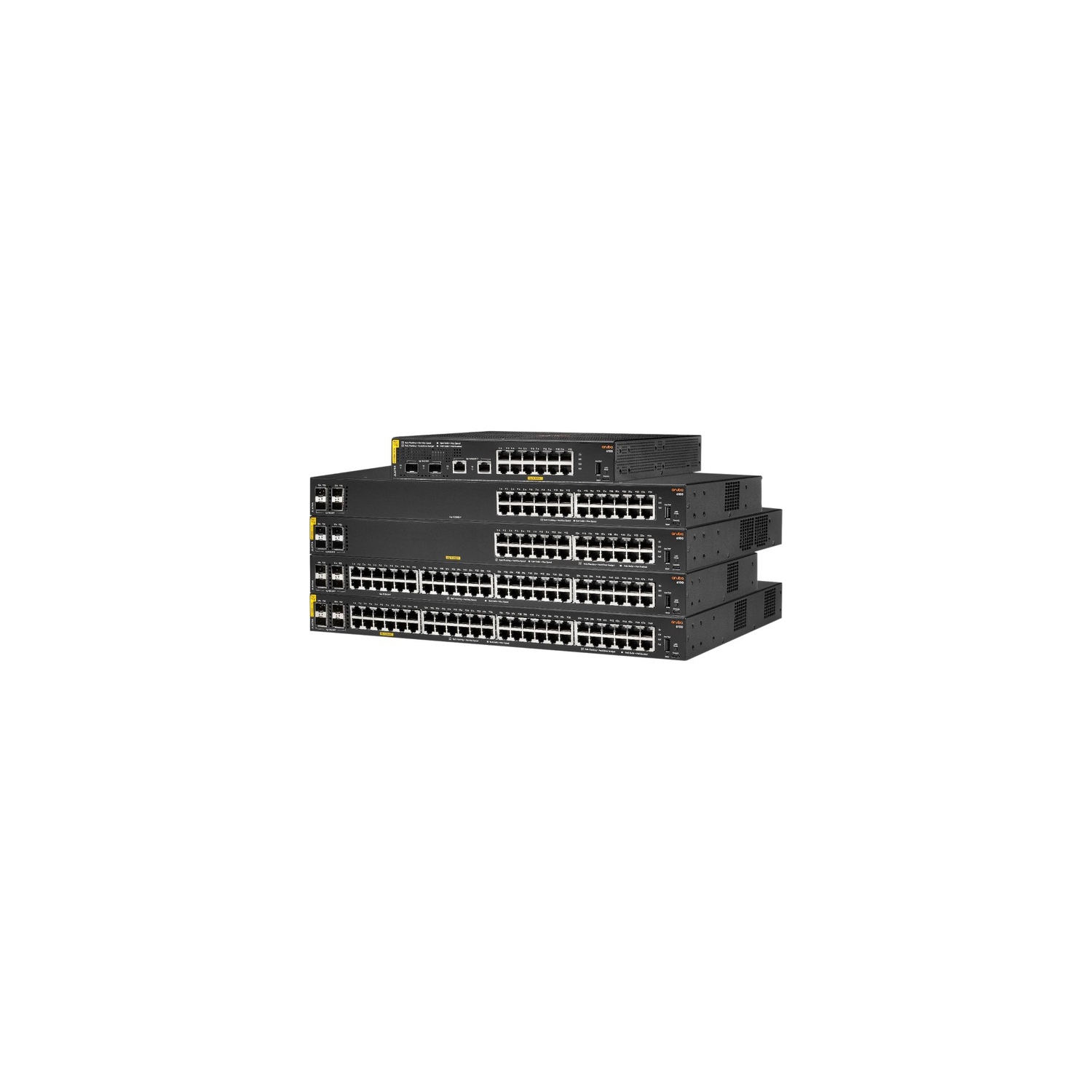Aruba 6100 24G Class4 PoE 4SFP+ 370W Switch