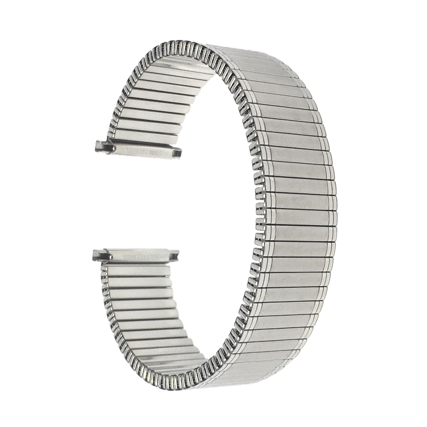 Bandini Expansion Watch Strap, Metal Stretch Smart Watch Band For Michael Kors Access Runway - 18mm, Silver