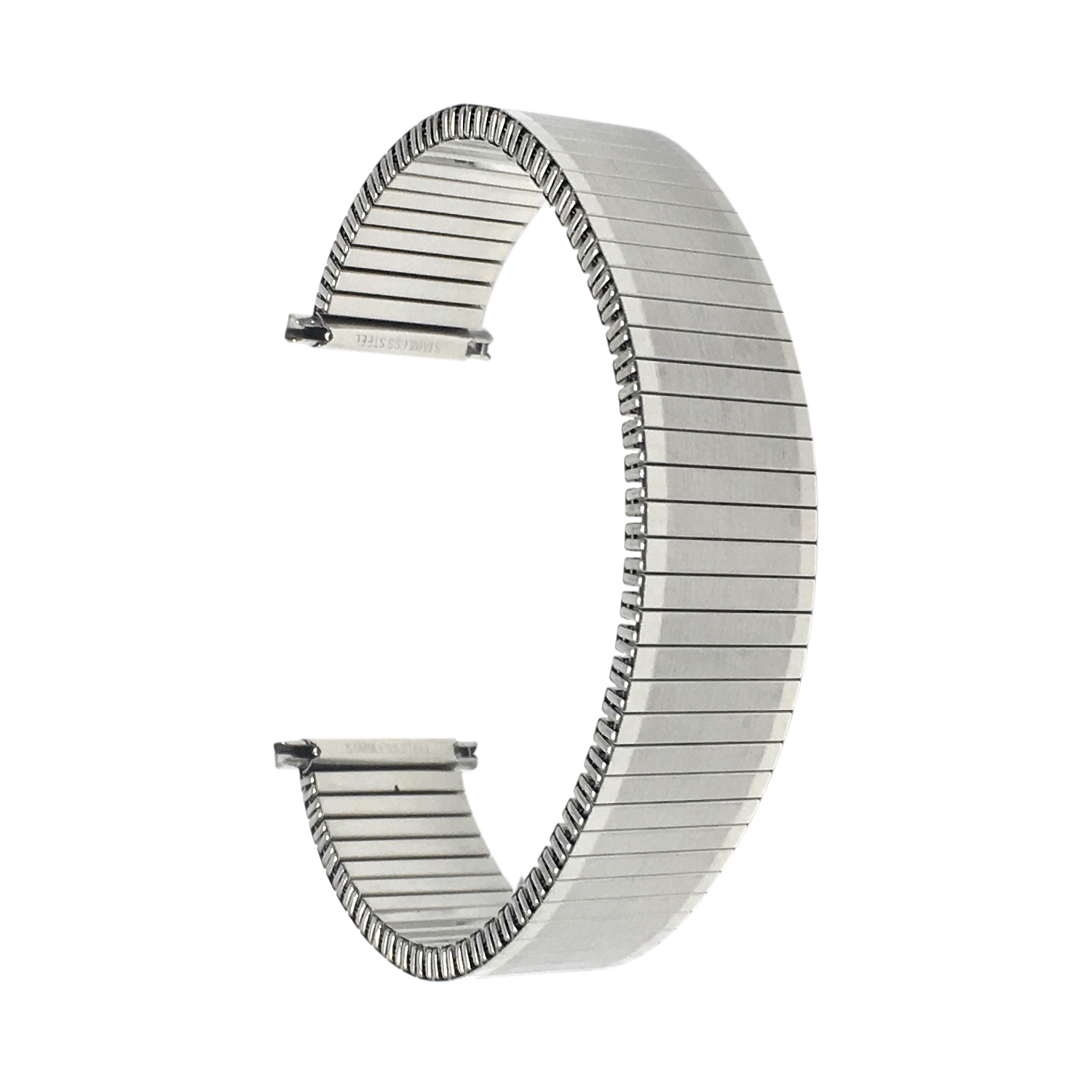 Bandini Expansion Smart Watch Band Strap, Metal Stretch Strap For Moto360 Gen 2 and Gen 3 - 20mm, Silver