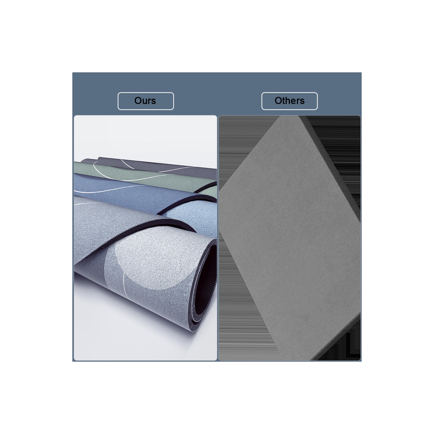 Bathroom Bathtub Mat Strong Absorption and Fast Drying Diatomaceous Earth - LIVINGbasics - Light Grey, 50*80cm