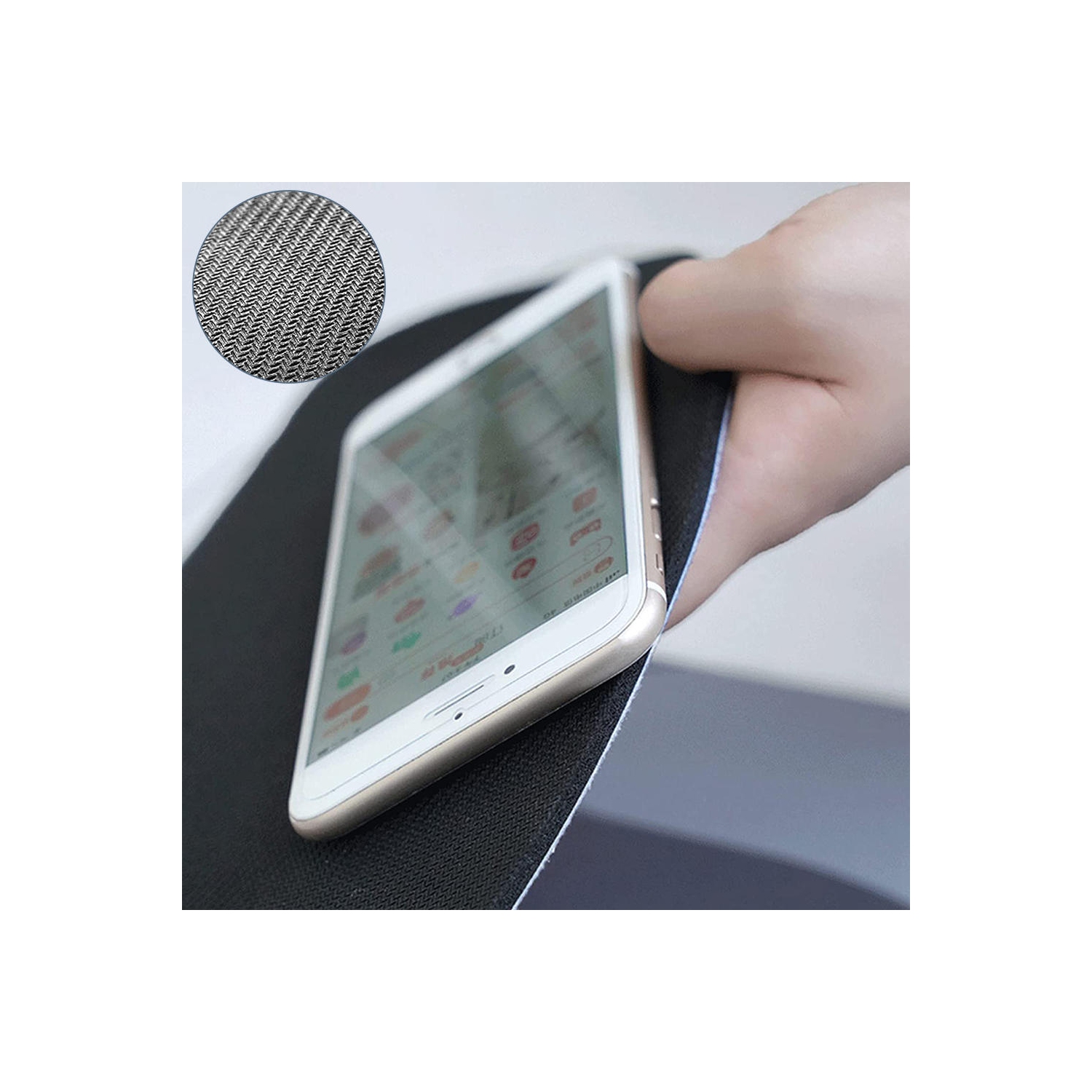 Bathroom Bathtub Mat Strong Absorption and Fast Drying Diatomaceous Earth - LIVINGbasics - Light Grey, 50*80cm