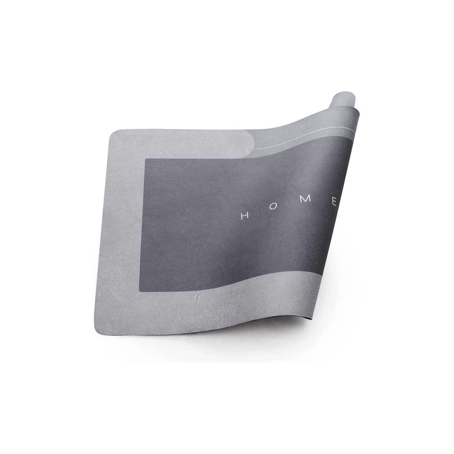 Bathroom Bathtub Mat Strong Absorption and Fast Drying Diatomaceous Earth - LIVINGbasics - Light Grey, 50*80cm