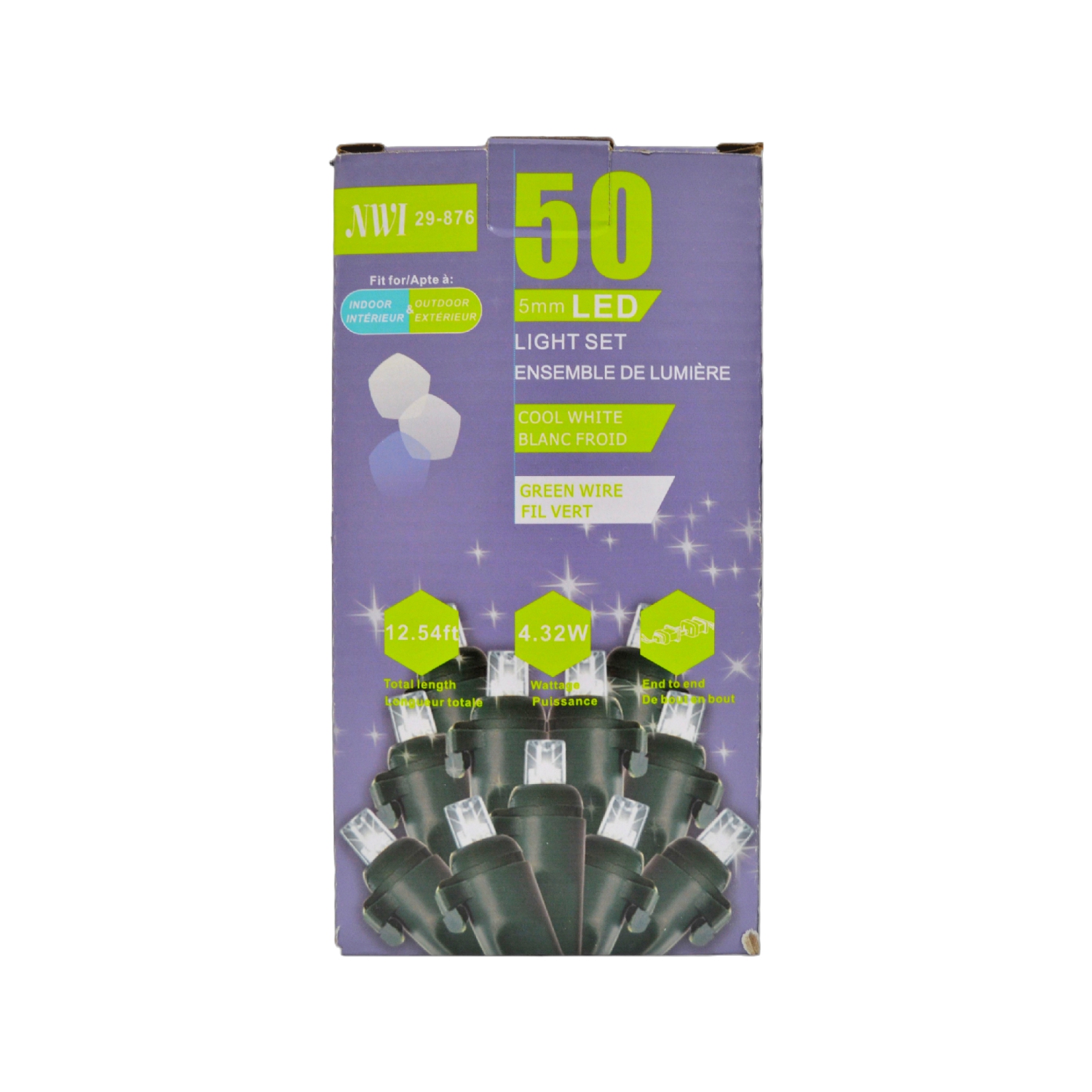 50 Lt 5 Mm Led Led Indoor / Outdoor Light Set - Ensemble De 2