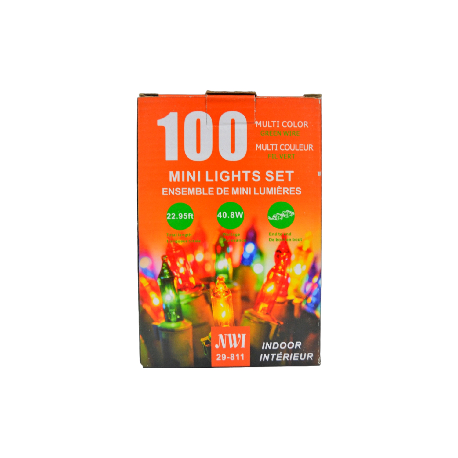 100 Lt Indoor Mini Light Set - Set of 2