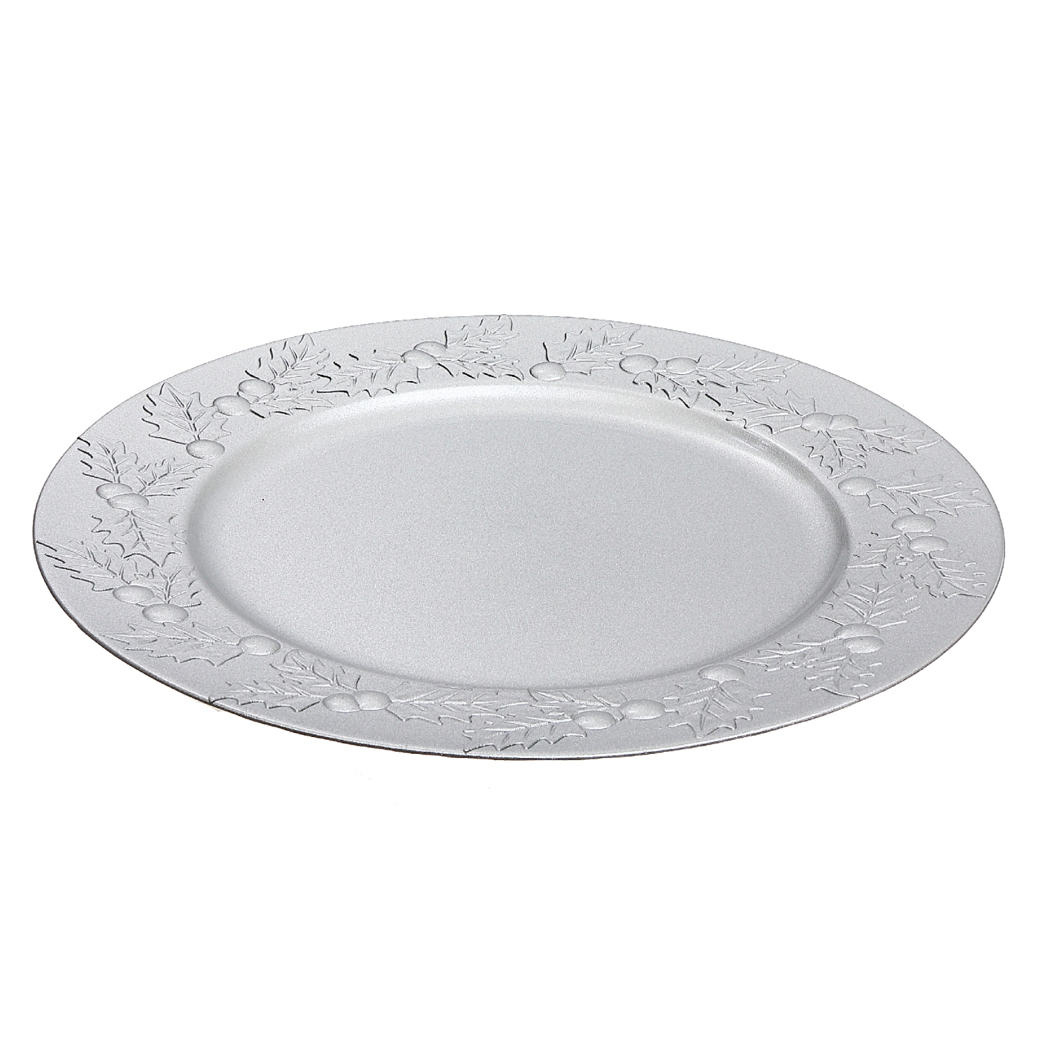Charger Plate (Silver) (13") - Set of 6