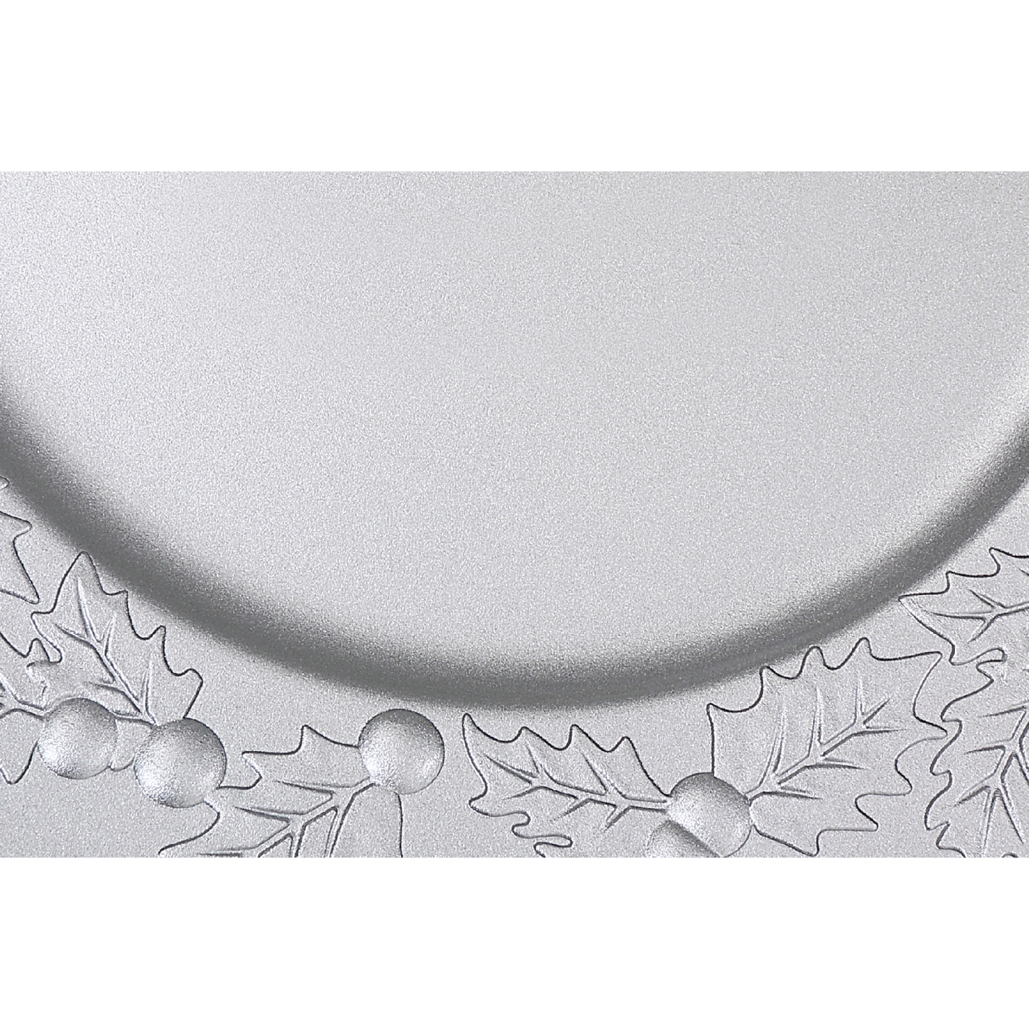 Charger Plate (Silver) (13") - Set of 6