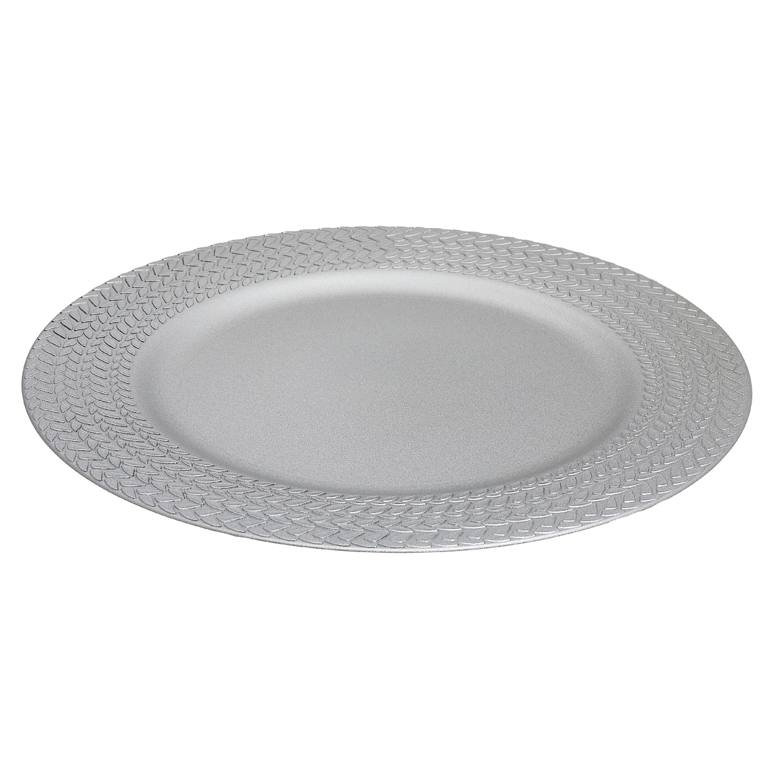 Charger Plate (Silver) (13") - Set of 6