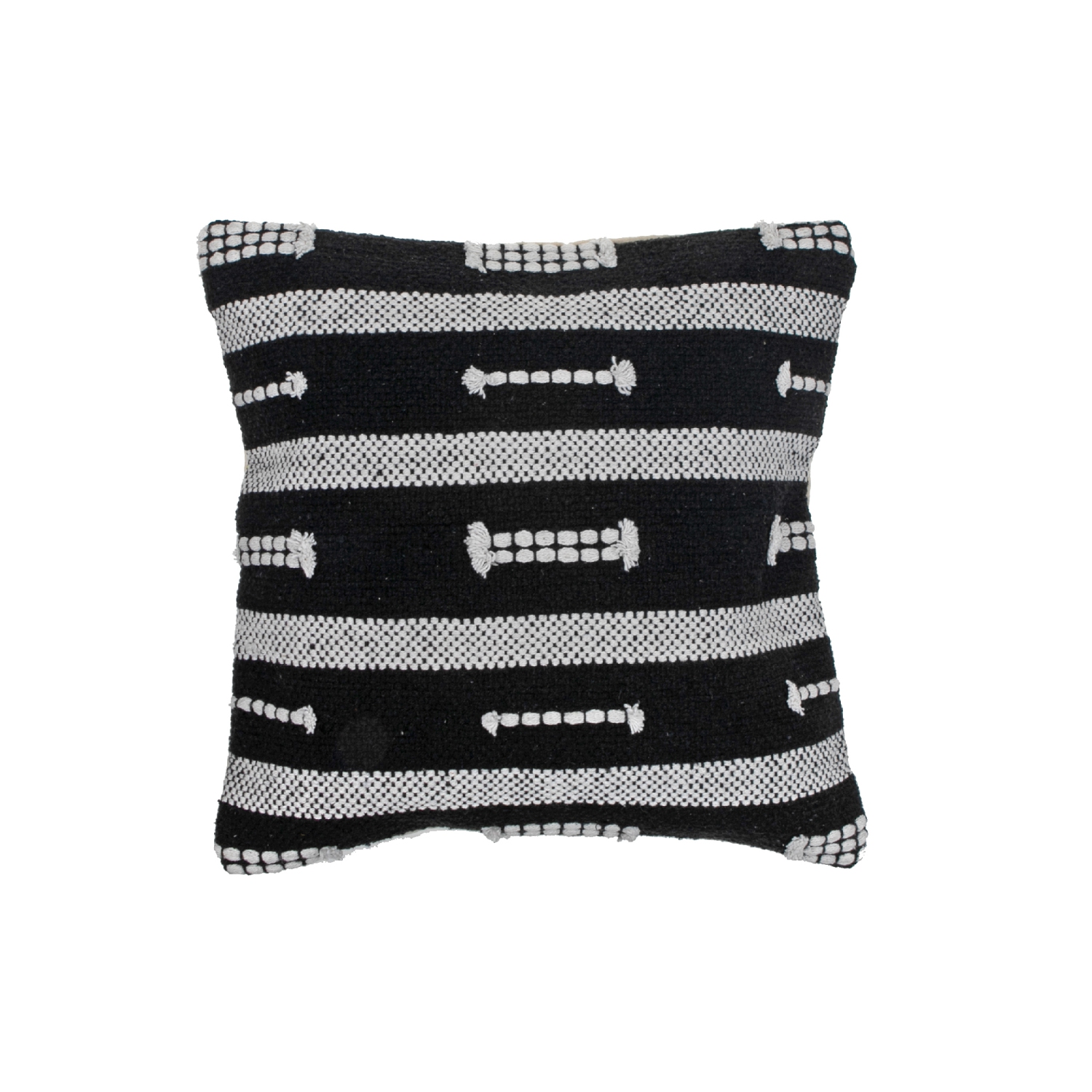 Coussin Tissé À La Main En Coton - Ensemble De 2