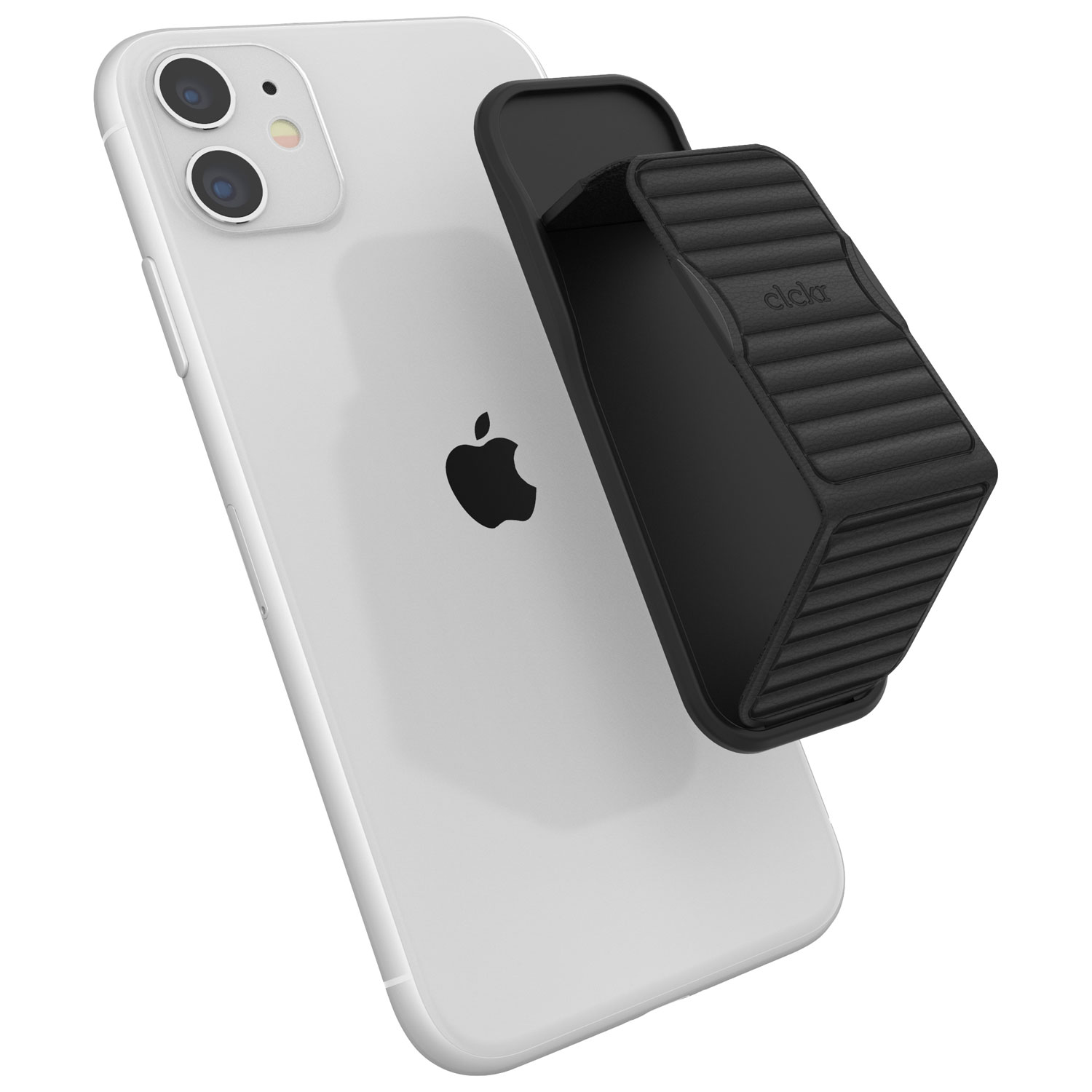 Prise à support universel de CLCKR pour cellulaire - Noir rugueux