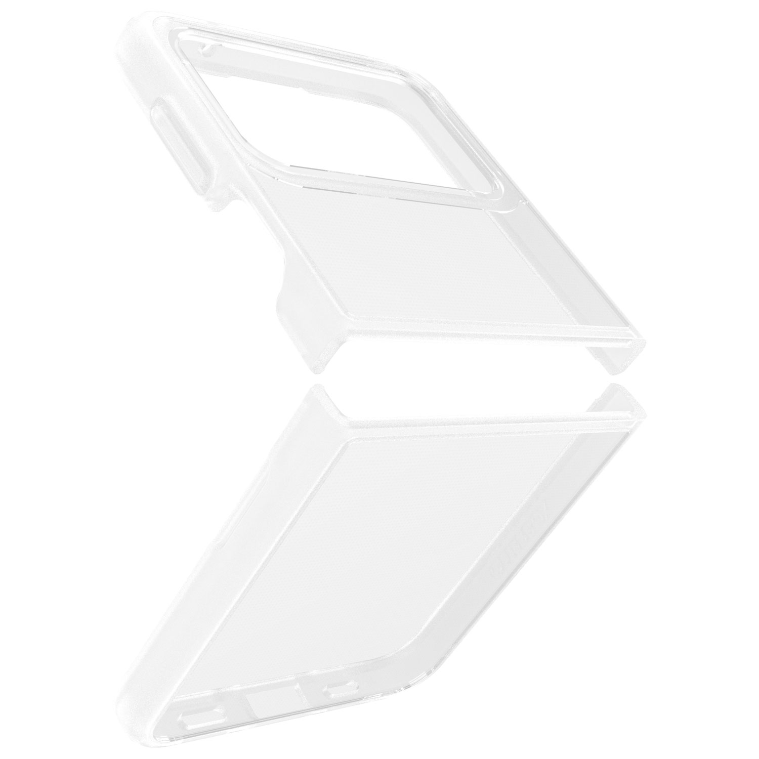 OtterBox Thin Flex Fitted Hard Shell Case for Galaxy Z Flip4 - Clear