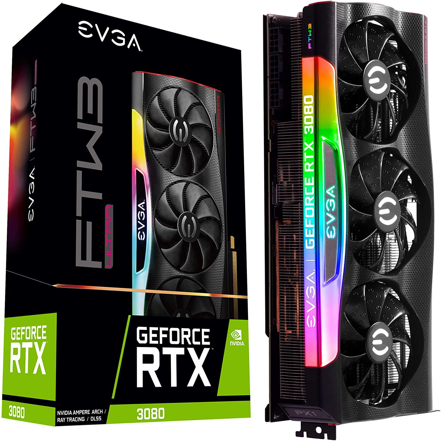 EVGA - NVIDIA GeForce RTX 3080 Ti FTW3 ULTRA GAMING 12GB GDDR6X PCI Express 4.0