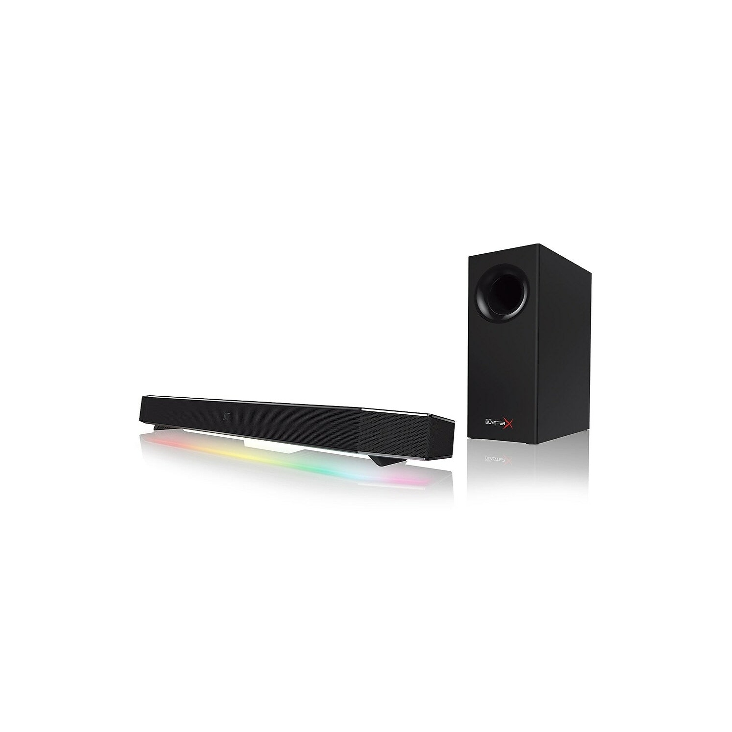 Creative Sound BlasterX Katana 2.1 Bluetooth Wireless Sound Bar and Speaker (51MF8245AA000) - Black