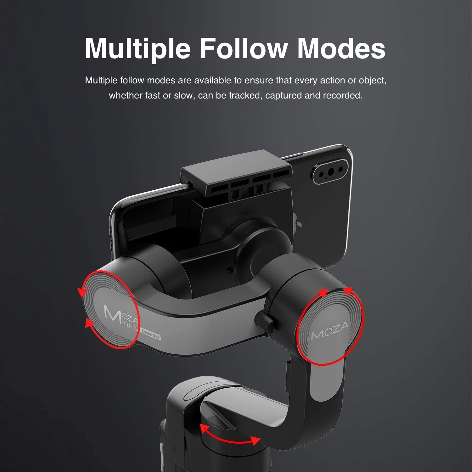 Open Box - MOZA Mini-S Essential Foldable Gimbal Stabilizer for Smartphone
