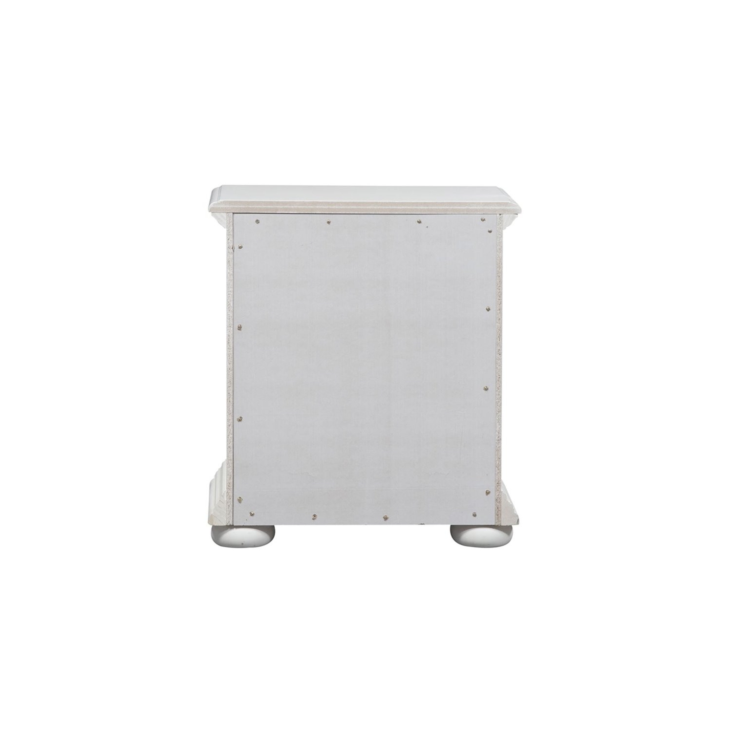 Bowery Hill 2 Drawer Nightstand in Oyster White