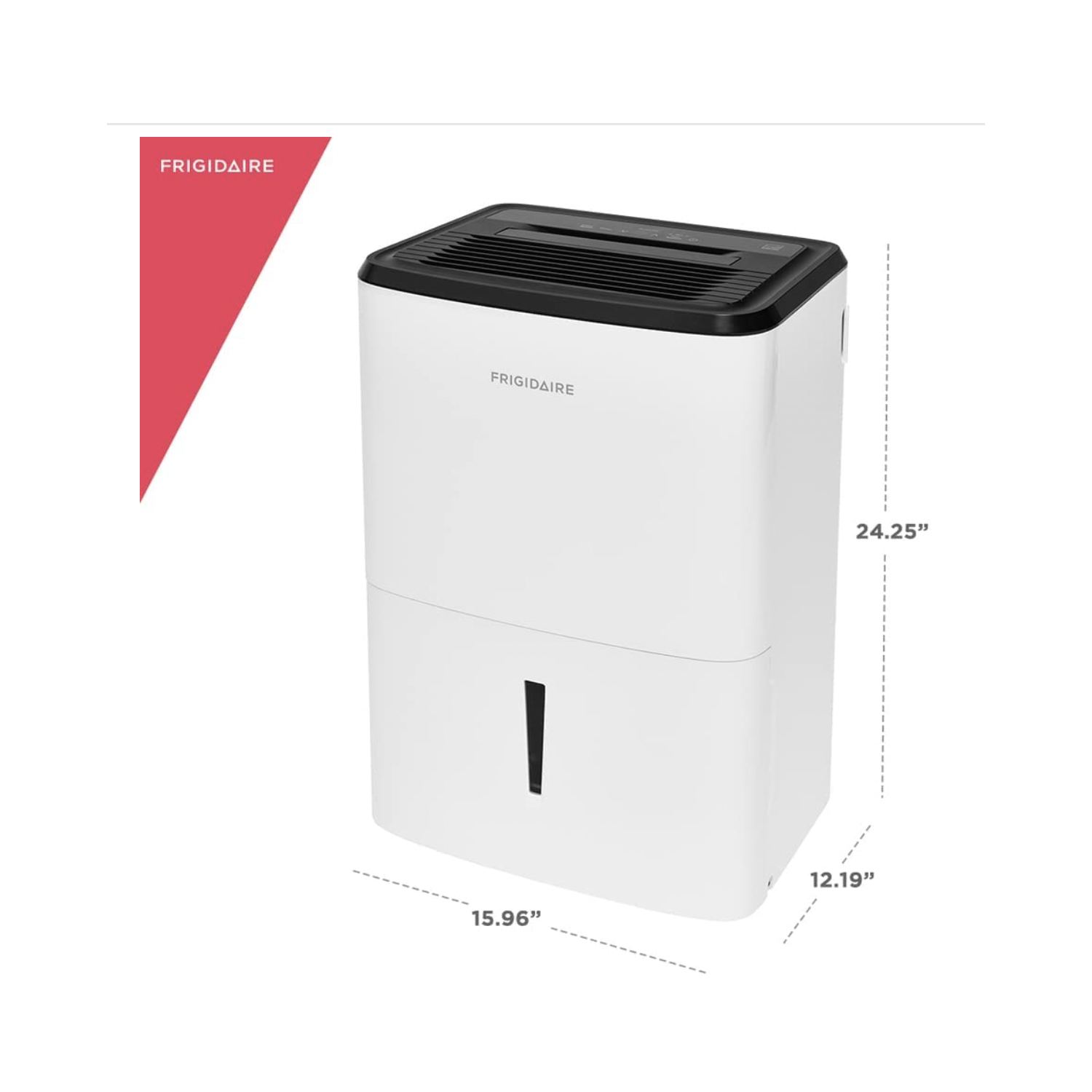 Déshumidificateur portatif de 50 chopines, blanc